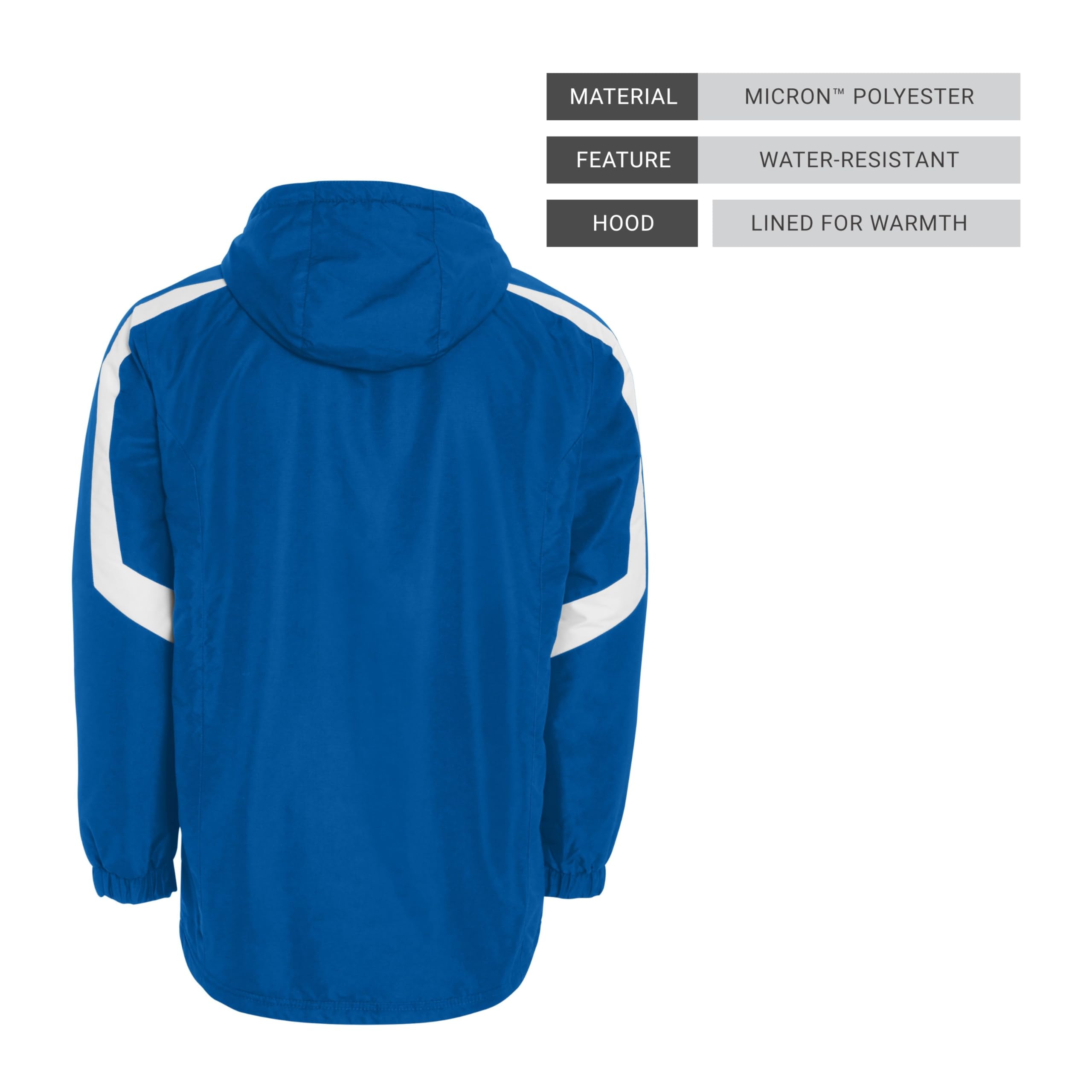 Holloway Charger Jacket - Water-Resistant Men's Athletic Outerwear for Running, Hiking & Outdoor Activities | Stylish Windbreaker with Breathable Comfort