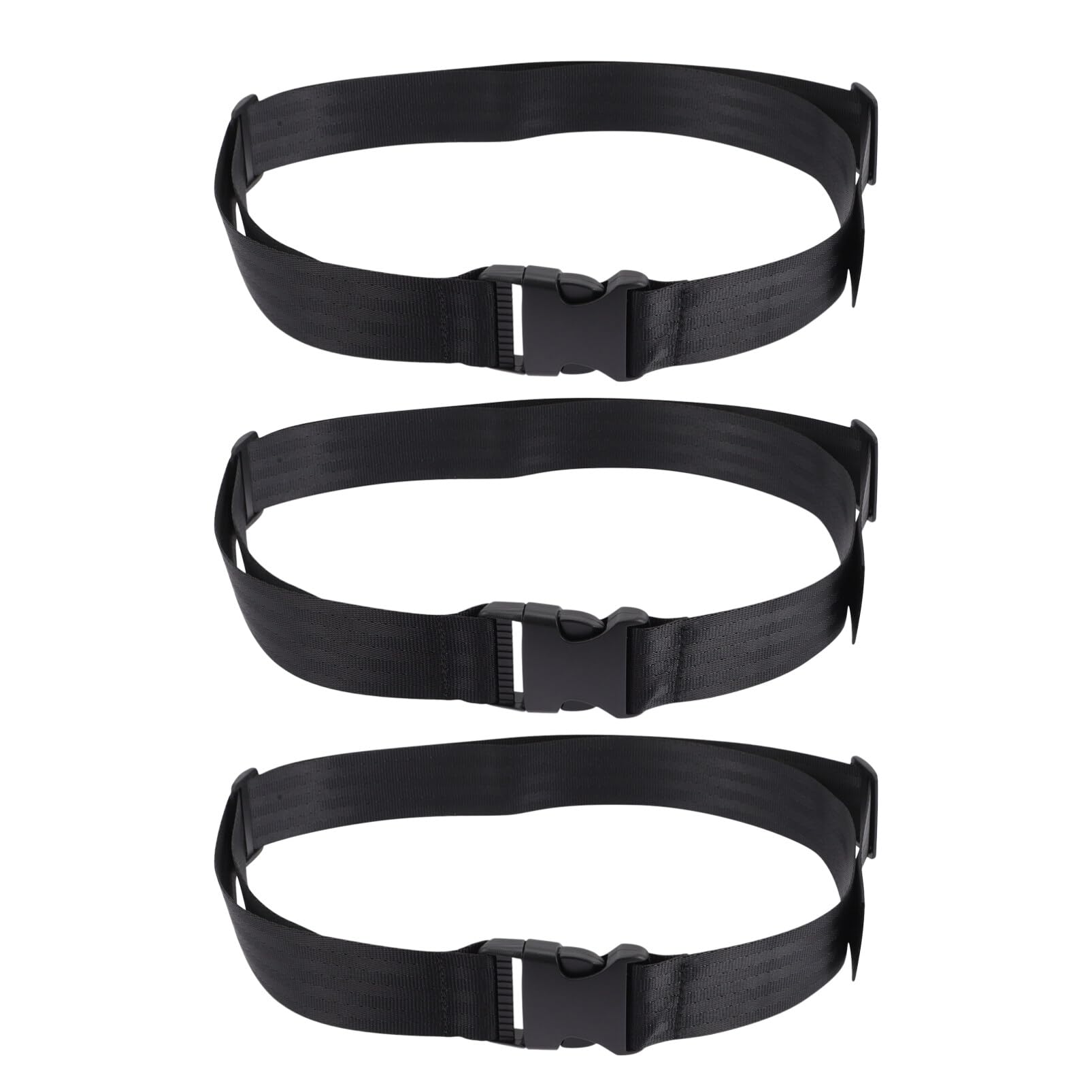 NUOBESTY 3-Pack Adjustable Baby High Chair Safety Straps - Secure Harness for Dining Chairs, Travel & Home Use - Perfect for Restaurants, Airplanes & Toddler Mealtime Safety