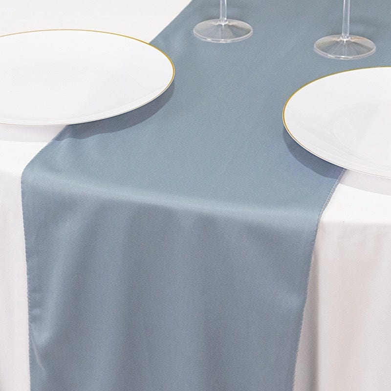 12-Pack Premium Scuba Polyester Table Runners - 108 Inch Long Wrinkle-Resistant Dining Table Decor for Weddings, Parties & Holiday Celebrations