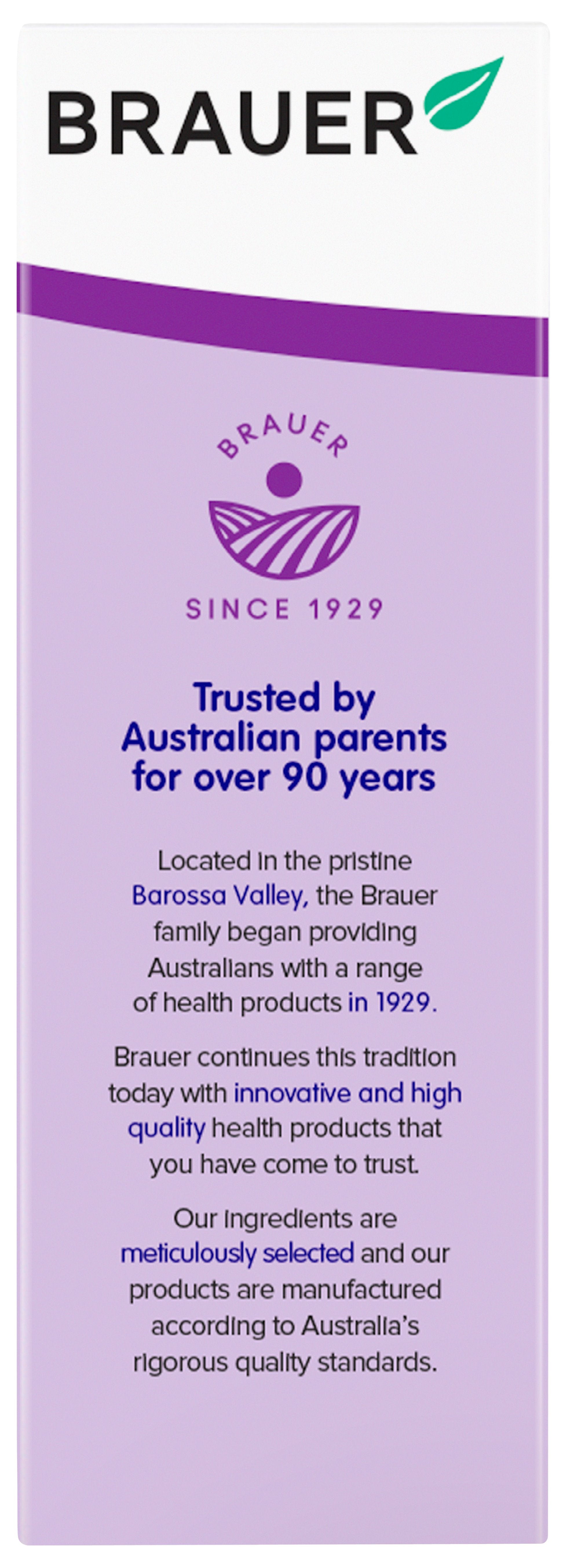 Brauer Baby & Child Teething Oral Liquid - Fast Pain Relief for Teething Babies & Toddlers - Natural Homeopathic Remedy for Sore Gums - Perfect for Daytime & Nighttime Comfort