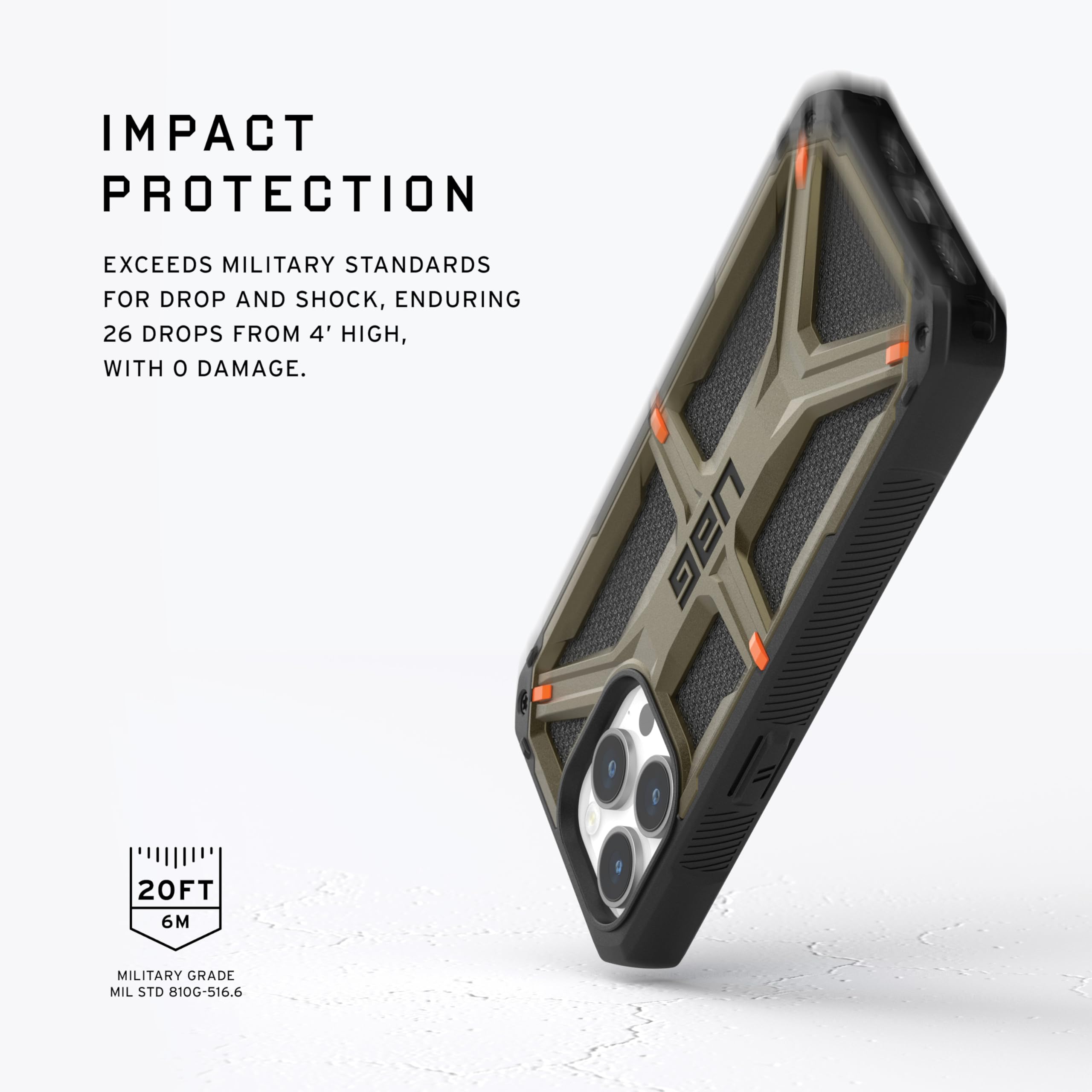 URBAN ARMOR GEAR UAG Monarch Kevlar iPhone 15 Pro Max Case (6.7