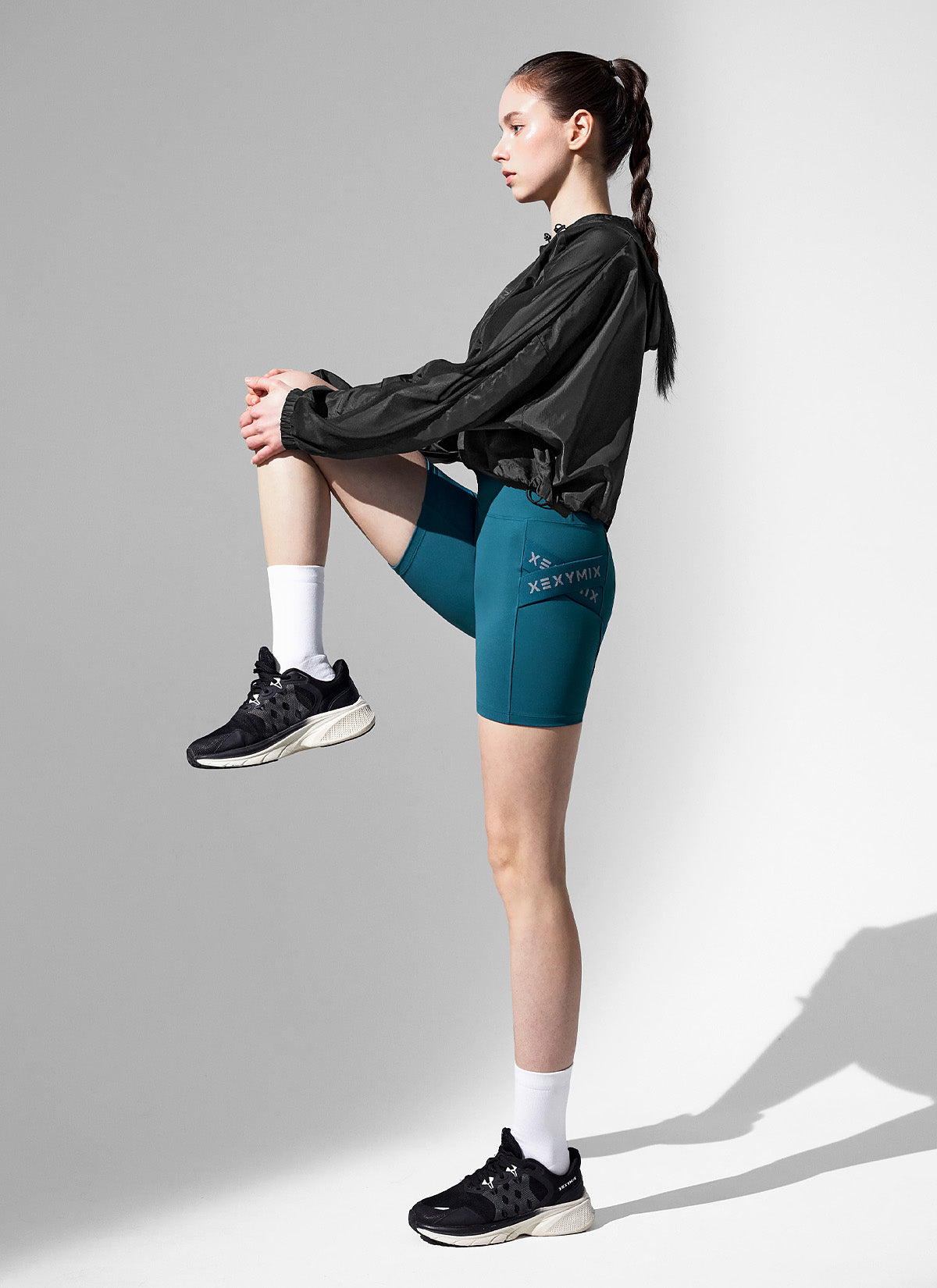 RX Airy Mesh Crop Anorak Jacket - Lightweight Breathable Windbreaker for Women | Perfect for Hiking, Running & Outdoor Activities