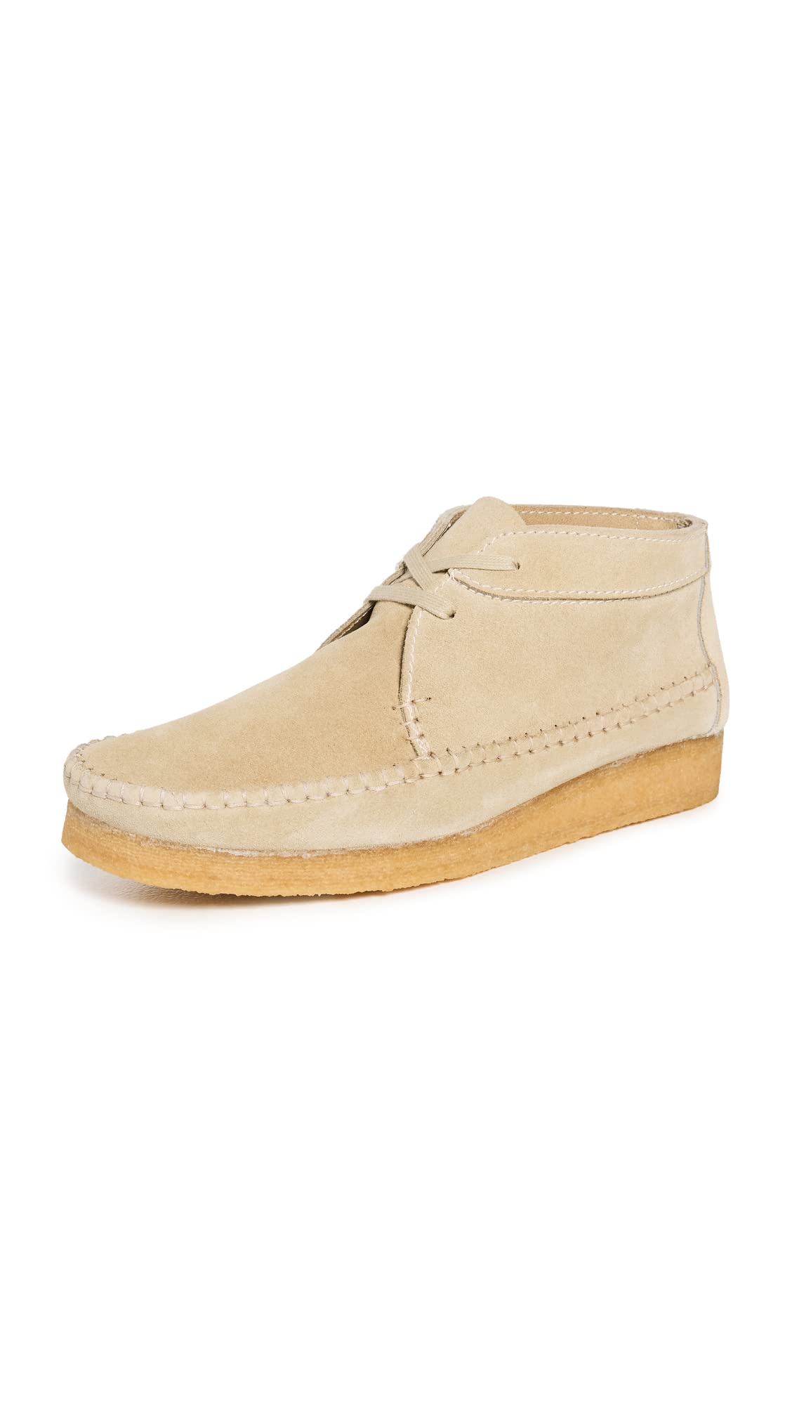 Clarks Men's Weaver Boot - Comfortable Leather Chukka Boots for Casual & Work | Perfect for Outdoor Walking, Office & Everyday Wear