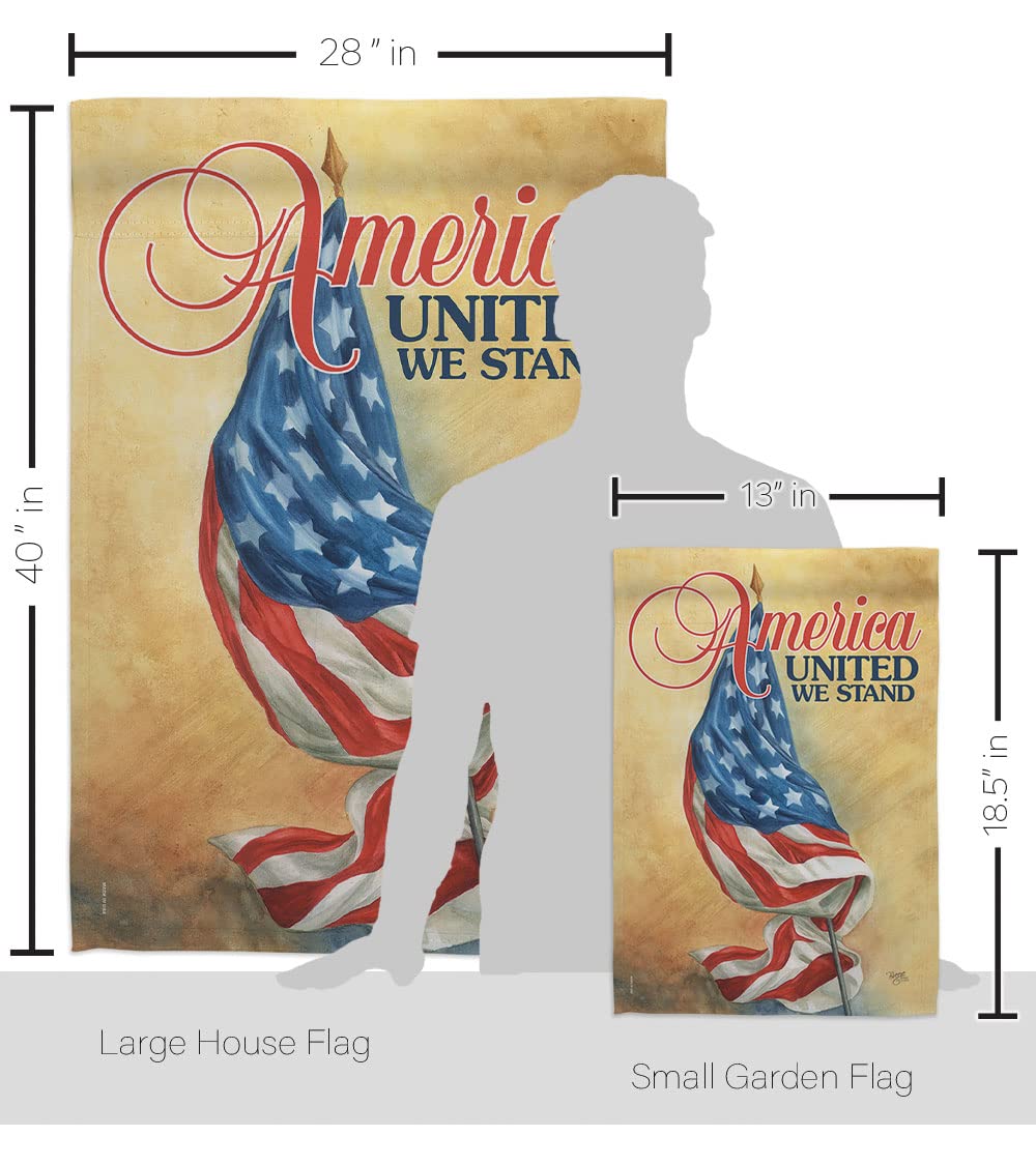Patriotic Vertical Flags Set - 28