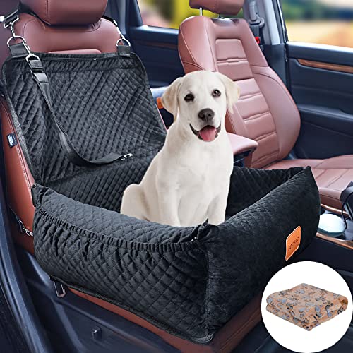 Black-Dog Car Seat