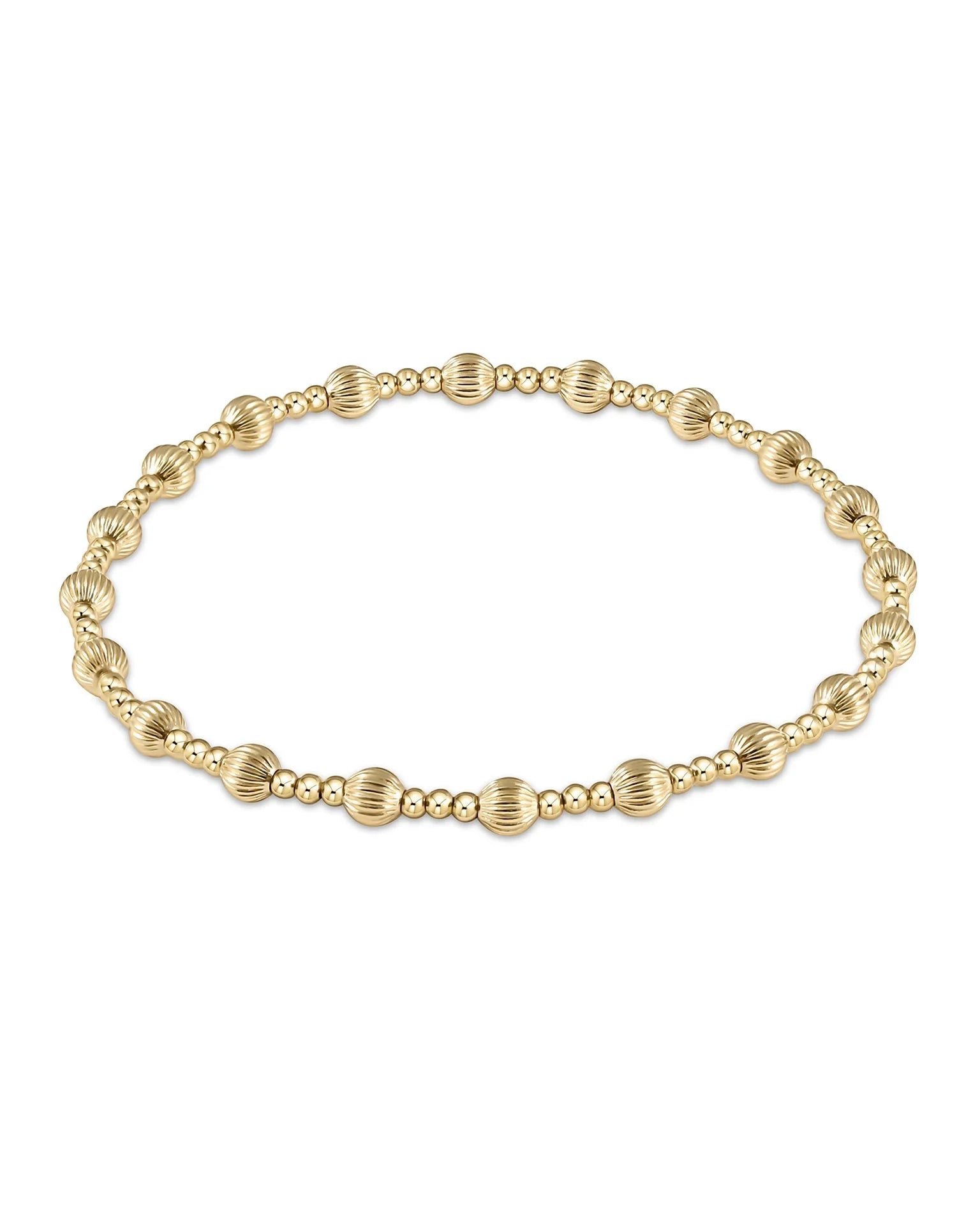 Enewton 4mm Gold Plated Bracelet for Women - Elegant & Dainty Jewelry Gift for Birthday, Anniversary, Wedding | Perfect for Everyday Wear & Special Occasions