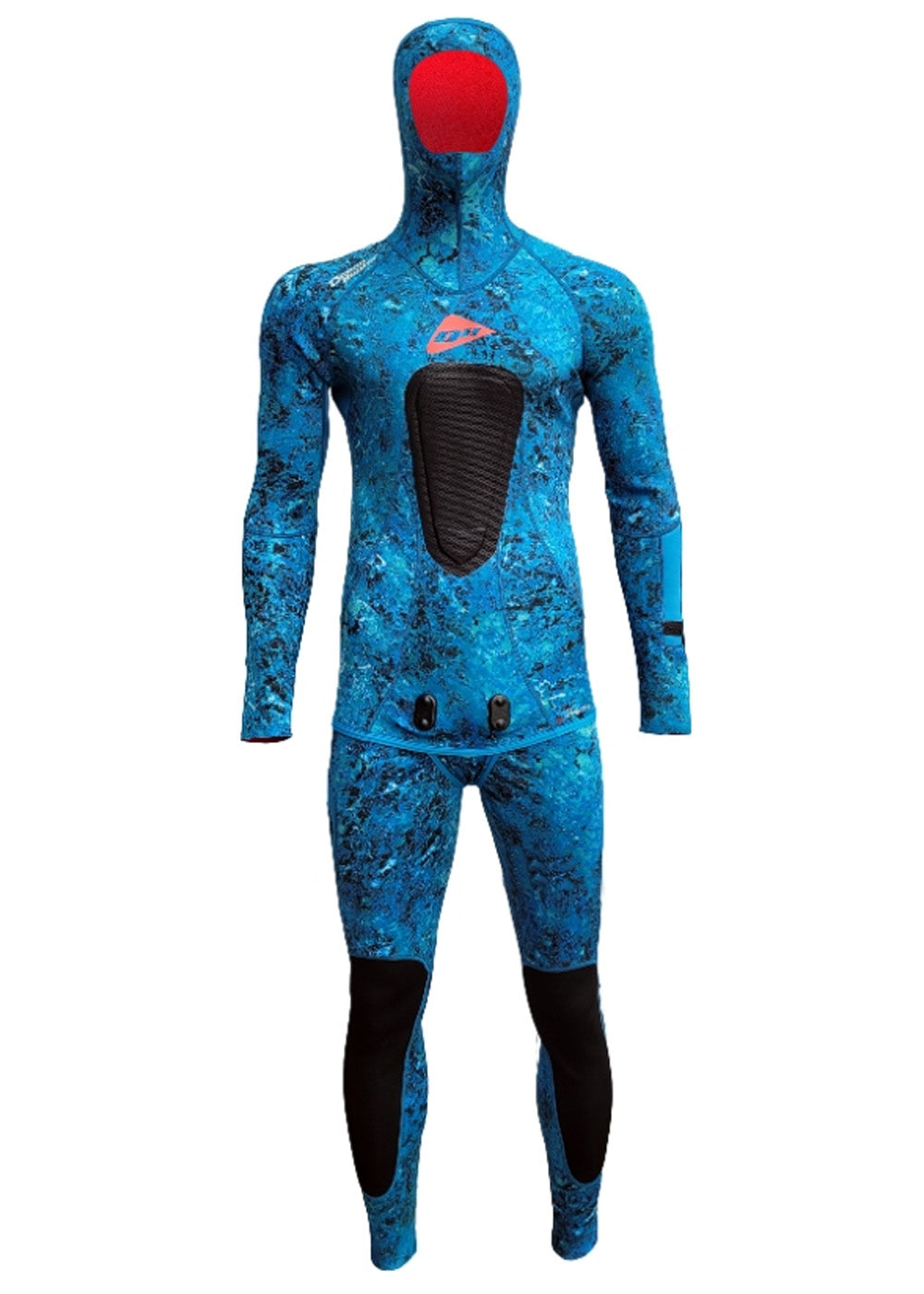 Ocean Hunter Offshore 2mm Neoprene Lined 2-Piece Wetsuit for Men & Women - Scuba Diving, Snorkeling & Water Sports