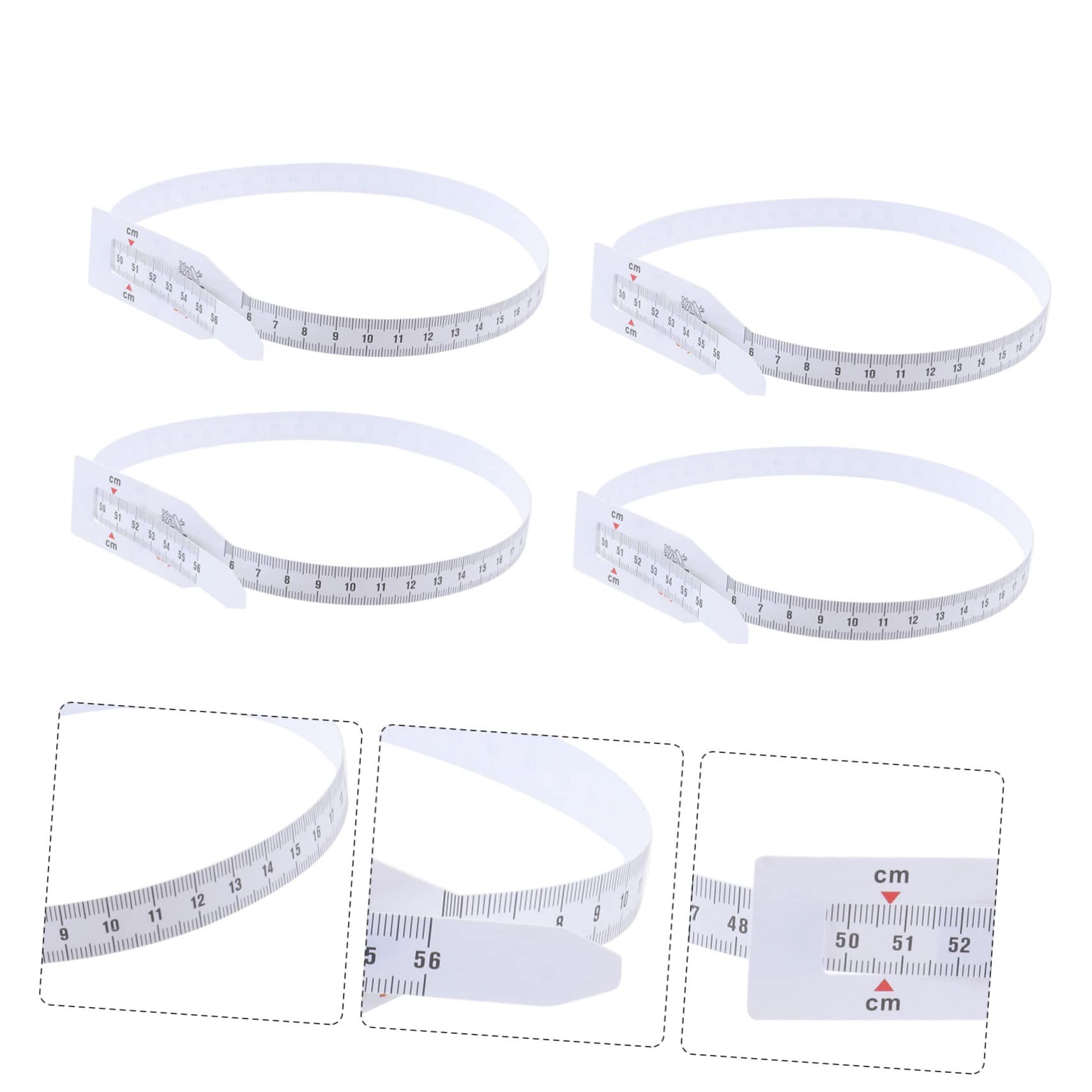 COHEALI 12 Pcs Kids Sticker Set with Headband, Measuring Tape & Waist Ruler - Fun Learning Tools for Toddlers & Infants - Perfect for DIY Crafts, Dress-Up Play & Early Education Activities