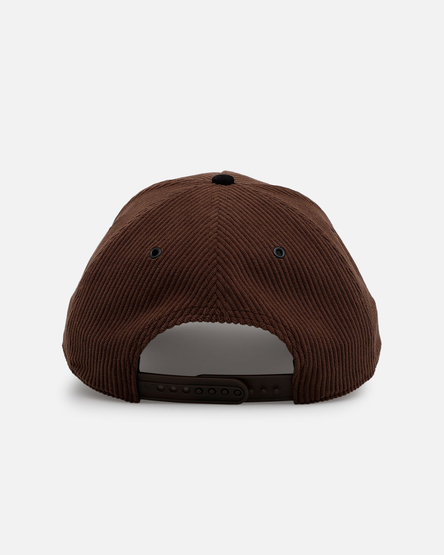 47 Brand Los Angeles Dodgers 'Barren' Snapback Hat - Adjustable Corduroy Baseball Cap in Brown/Black for Men's Sports & Streetwear Fashion