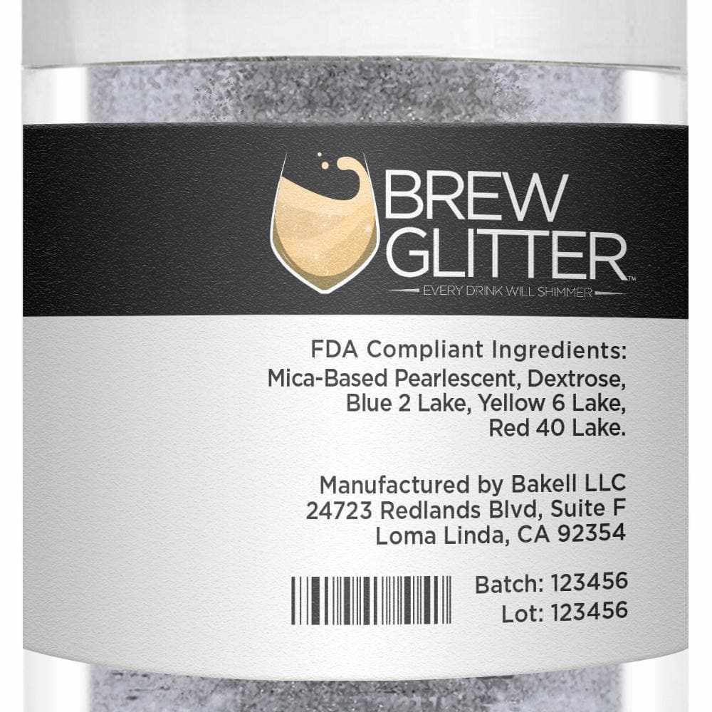 Christmas Glitter Combo Pack B - 12 Piece Set with 25g Jars for Holiday Crafts, DIY Ornaments & Festive Decorations - Premium Brew Glitter Collection