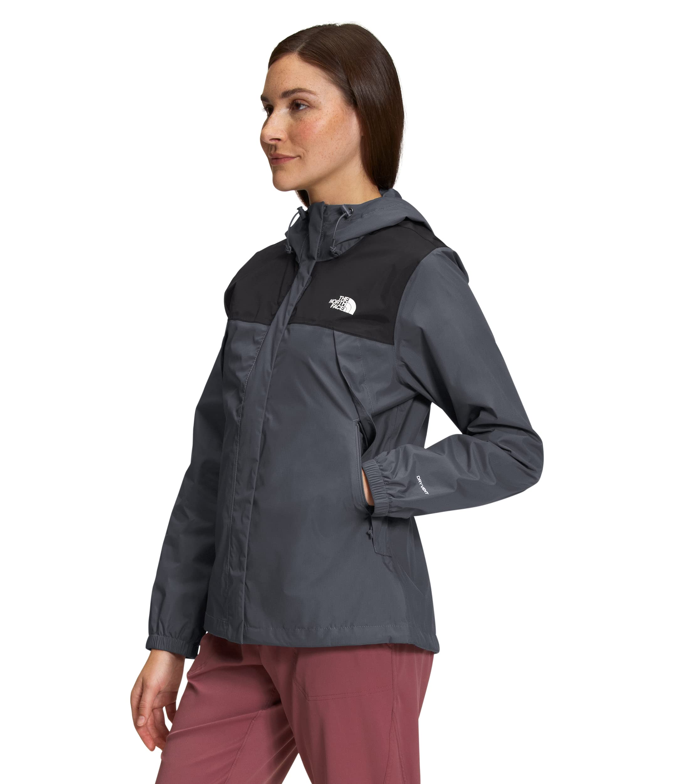 The North Face Plus Size Antora Jacket for Women - Waterproof Winter Coat with Fleece Lining for Hiking, Camping & Outdoor Adventures