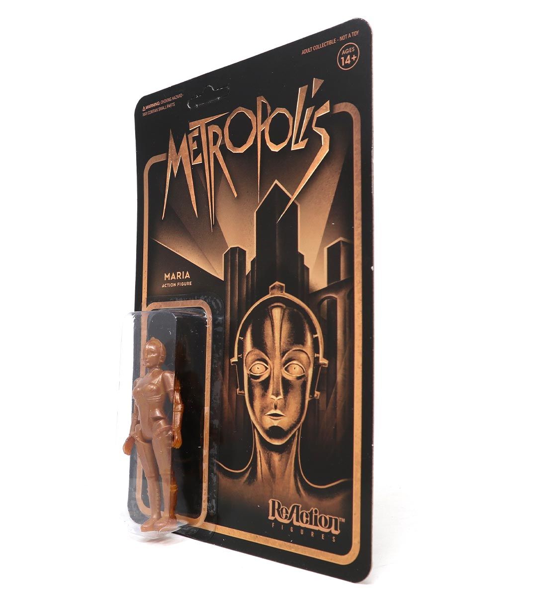 Maria Copper Version Metropolis ReAction Figure - Vintage Collectible Action Figure for Movie Fans & Pop Culture Enthusiasts - Perfect for Display, Gifts & Nostalgic Collections