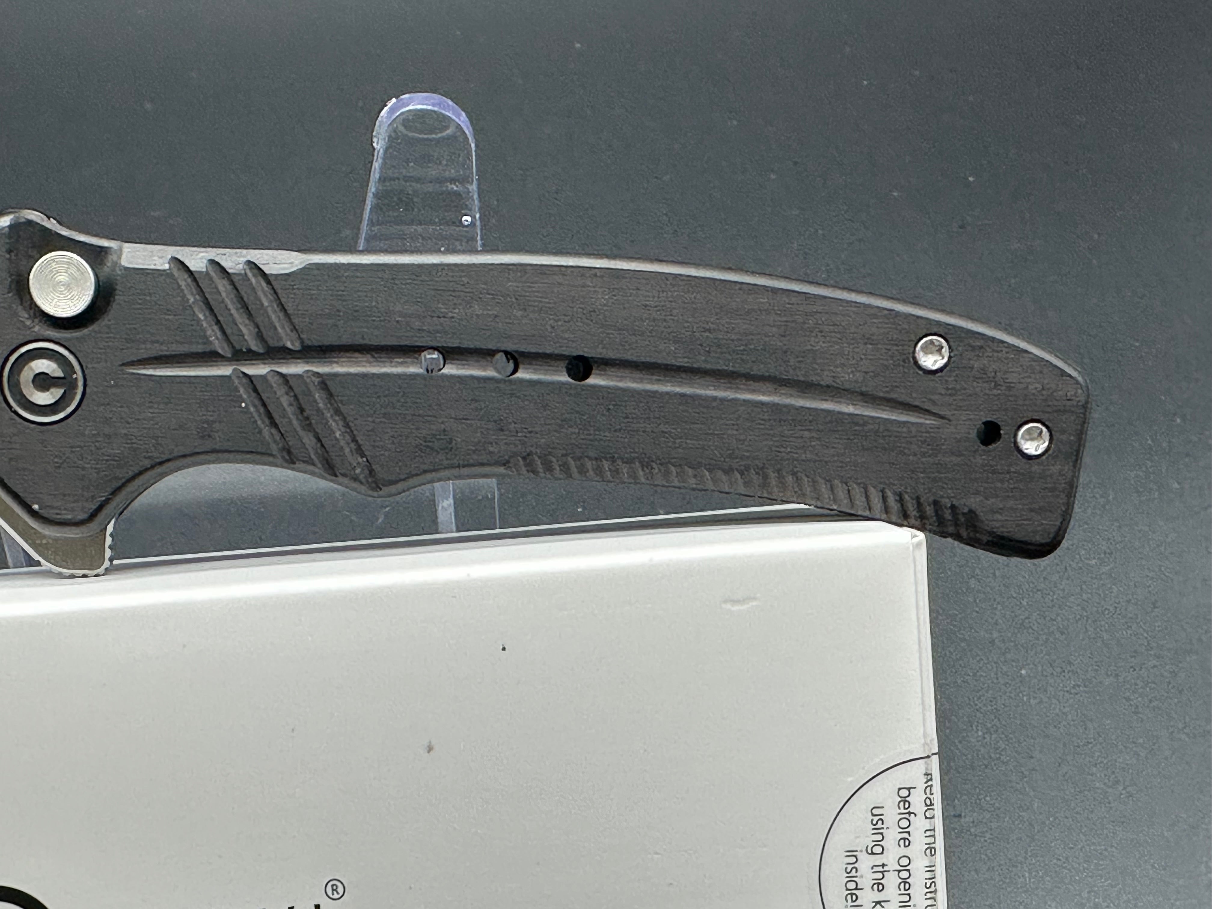Civivi Cogent C20038F Folding Pocket Knife - EDC Tactical Knife with G10 Handle, D2 Steel Blade for Outdoor, Camping, and Everyday Carry