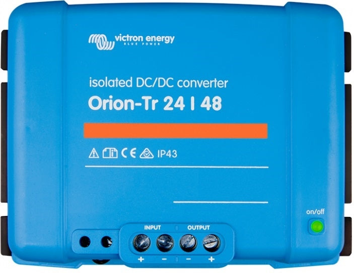 Victron Energy Orion Tr 24/48 6A (280W) Isolated DC-DC Converter - Power Supply for RVs, Boats & Off-Grid Solar Systems