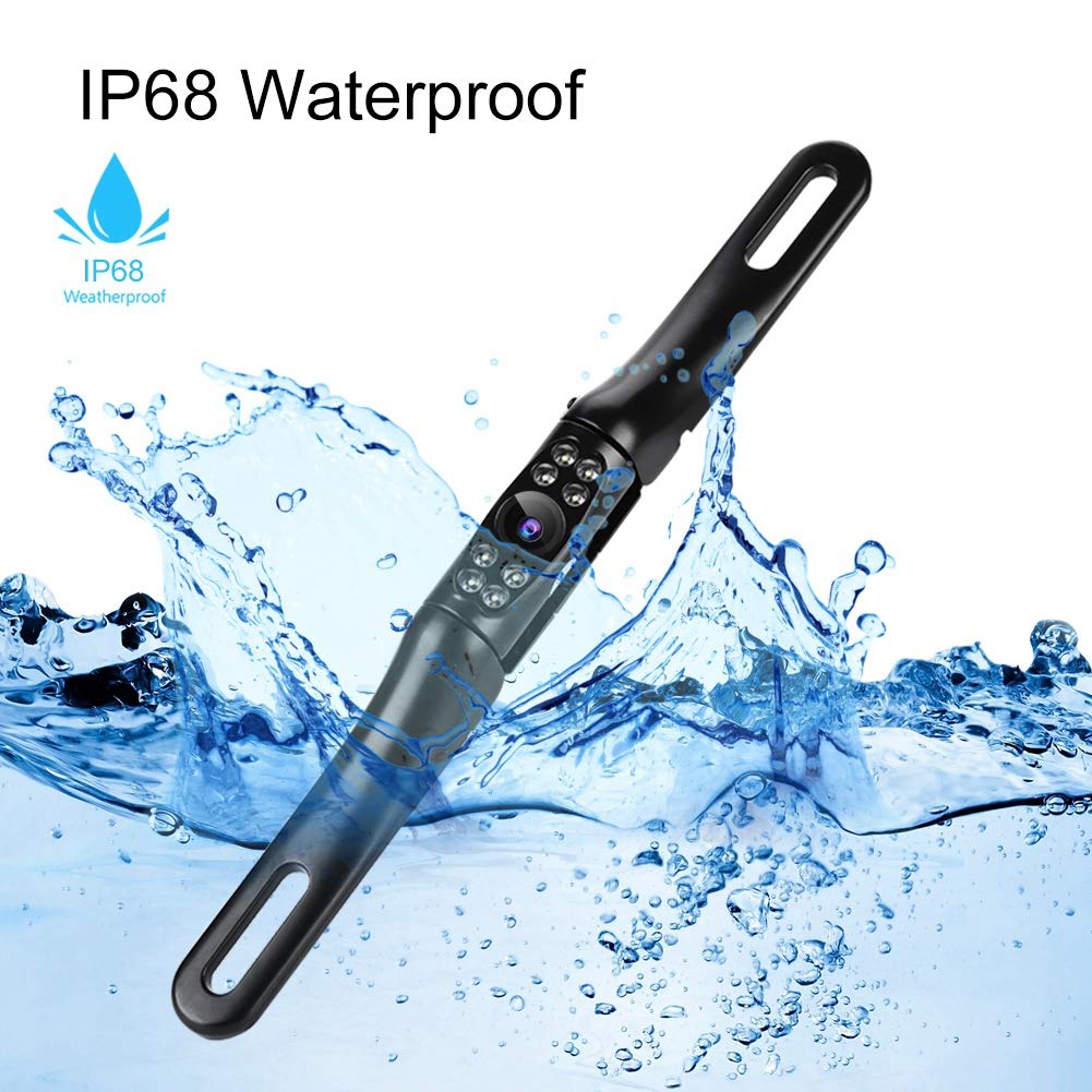 170° HD Waterproof Universal Rear View Backup Camera with 8 LED Night Vision - Perfect for Car Parking & Safety (Ideal for Trucks, SUVs, RVs)