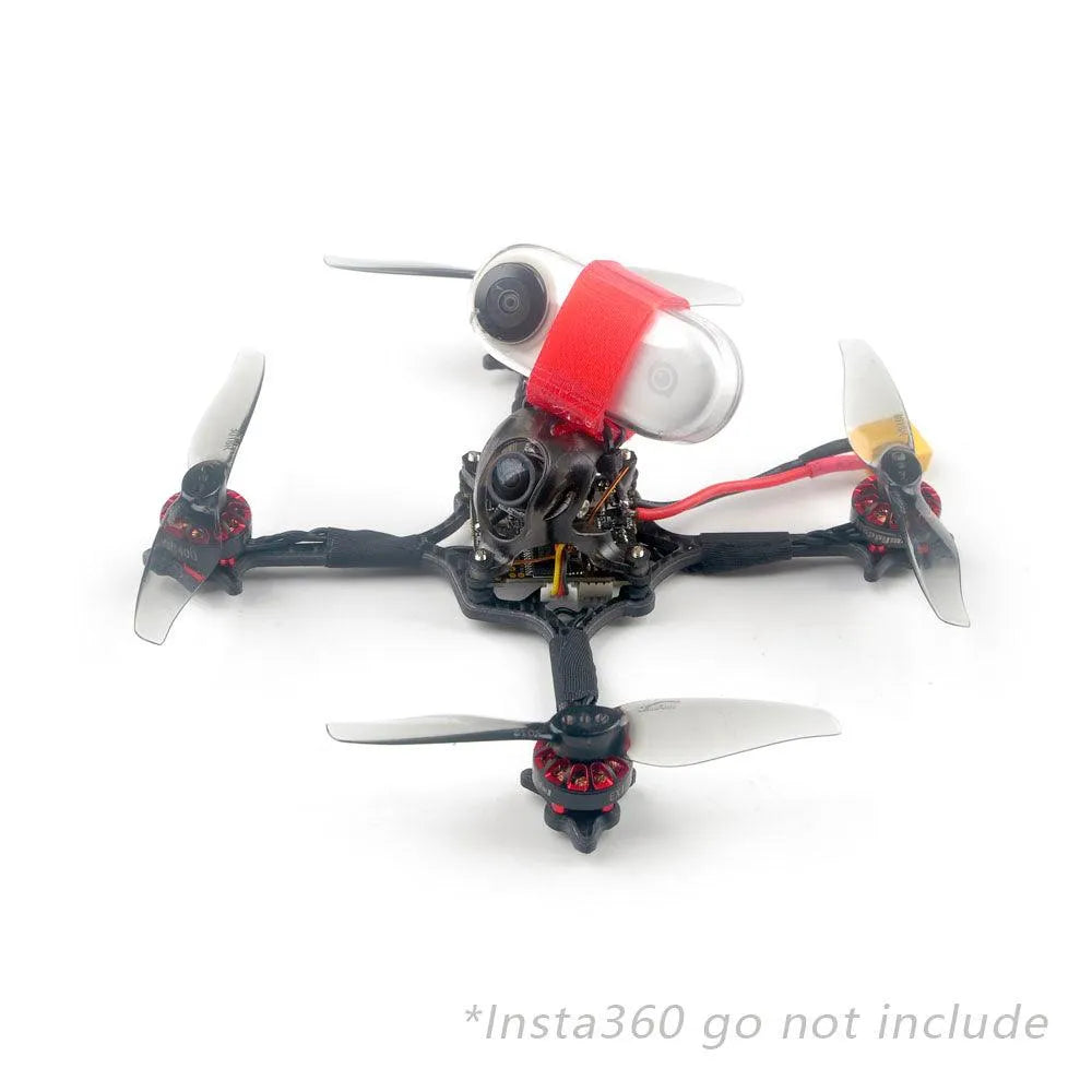 Happymodel Crux3 3 Inch Brushless FPV Drone - 1-2S Compatible with Frsky SPI, Flysky SPI, DSM2/X SPI, RXSR & TBS Receiver - Perfect for Indoor Racing, Freestyle Flying & Aerial Photography