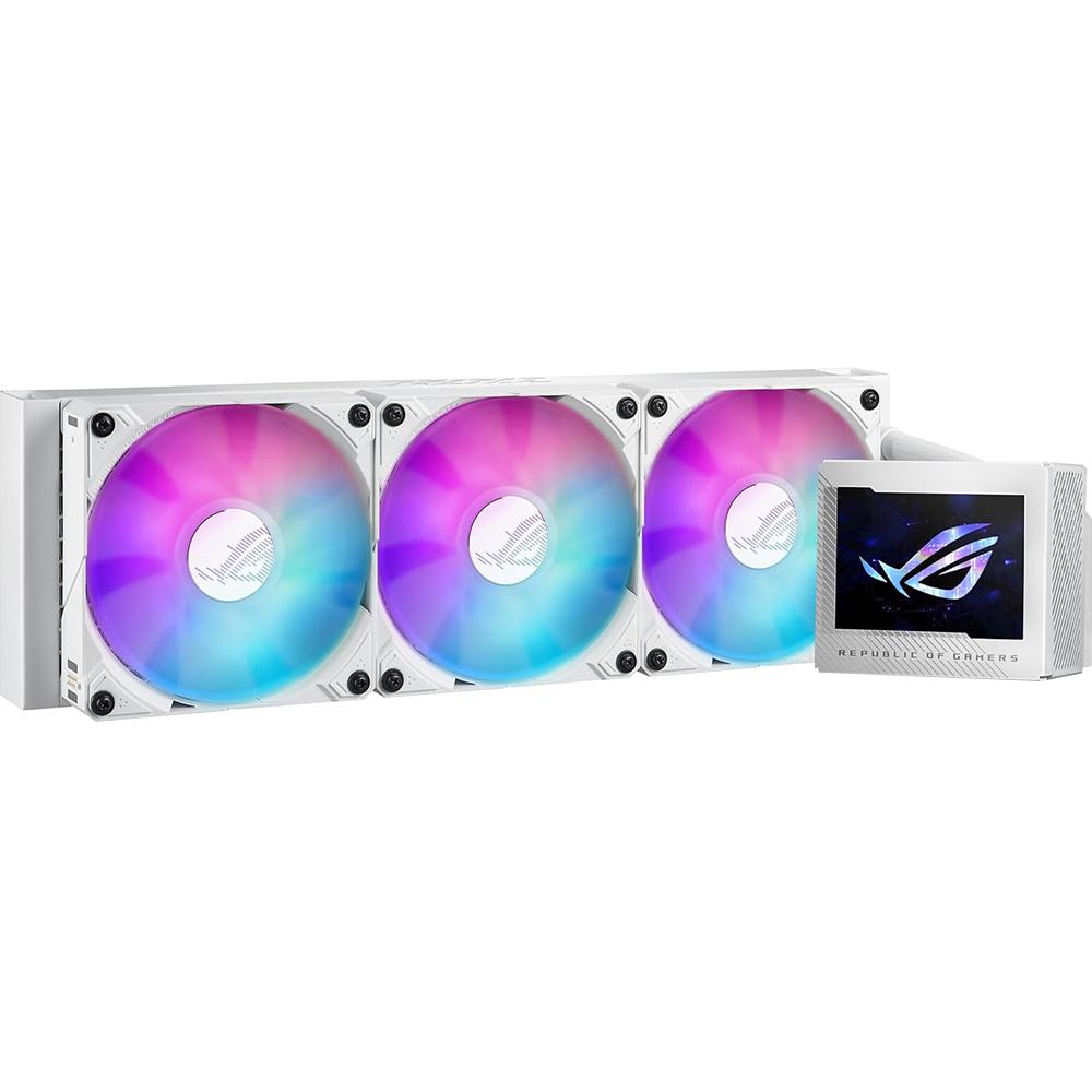 ASUS ROG Ryujin III 360 ARGB White Liquid CPU Cooler - Premium RGB AIO Water Cooling for Gaming PC, High Performance Cooling Solution for Intel/AMD Processors - Perfect for Gaming Rigs, Workstations & Overclocking Systems