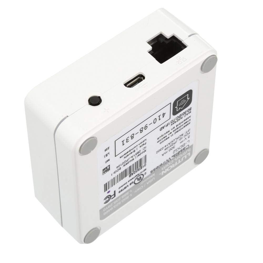 Lutron Caseta Deluxe Smart Dimmer Switch Kit with Wireless Remote - White | Works with Alexa, Apple HomeKit | 3-Way Switch Compatible | P-BDG-PKG2W-A & P-PKG1WS-WH | Perfect for Smart Home Lighting Control in Living Room, Bedroom, or Office