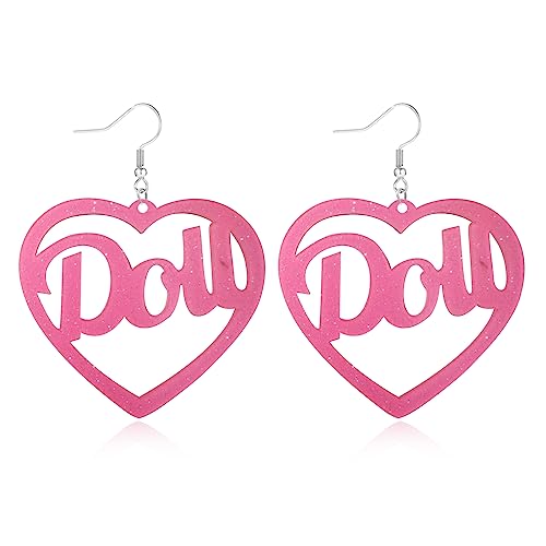 E1:heart earrings