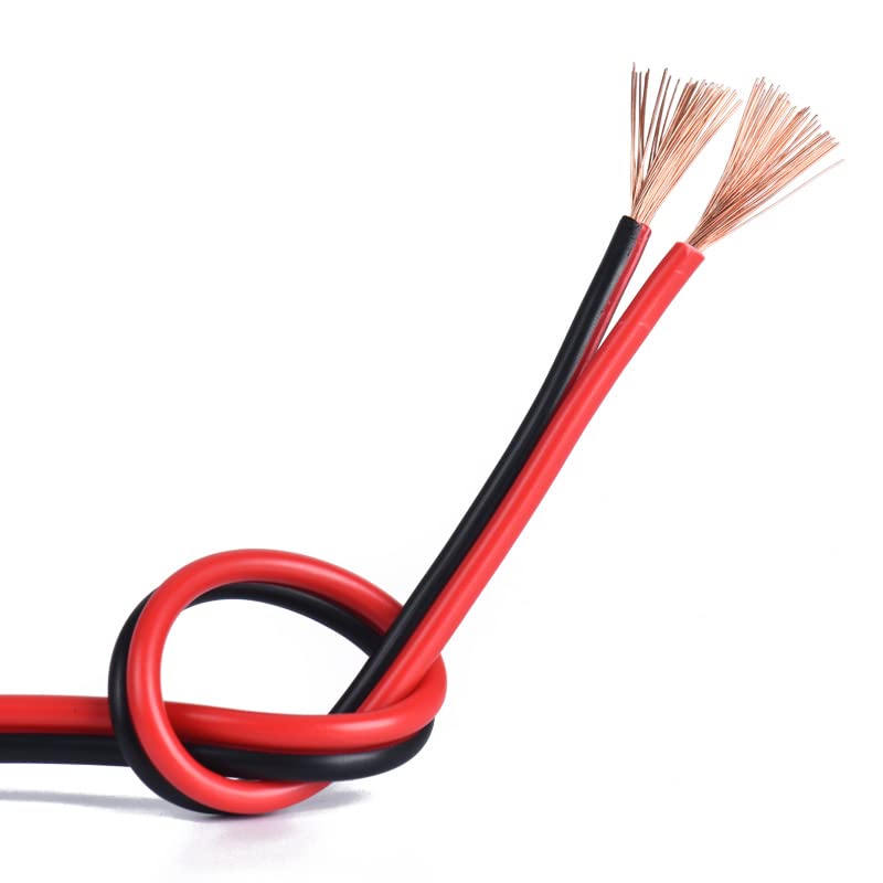 2.5mm² Solar PV Extension Cable with M8 Ring Terminal & Crocodile Clips - 30A 600V Power Battery Wire (3M) - Ideal for Solar Panel Connections, RV Batteries, and Off-Grid Power Systems