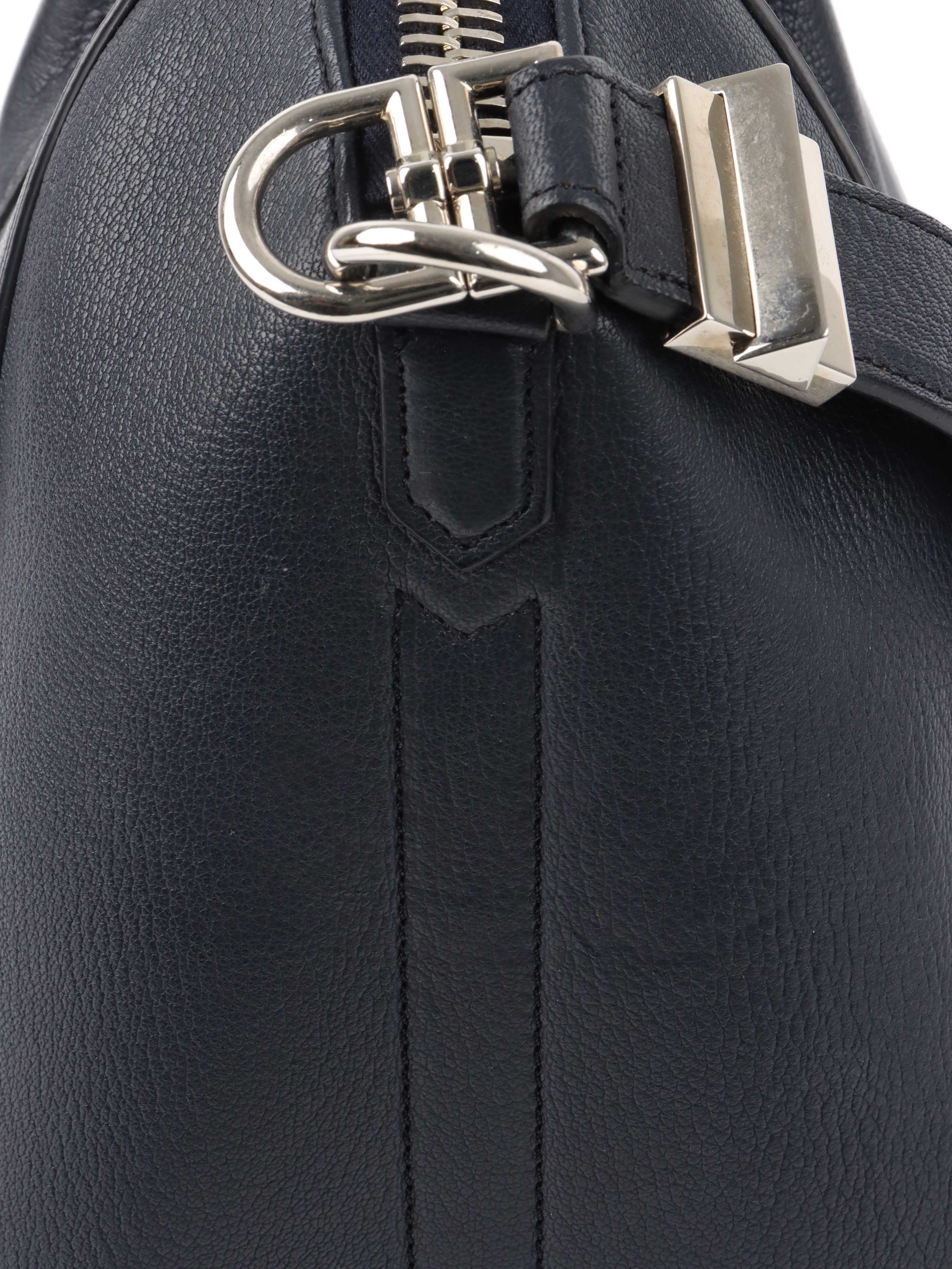 Givenchy Navy Antigona Leather Handbag for Women - Luxury Designer Tote & Shoulder Bag - Perfect for Work, Travel & Everyday Use