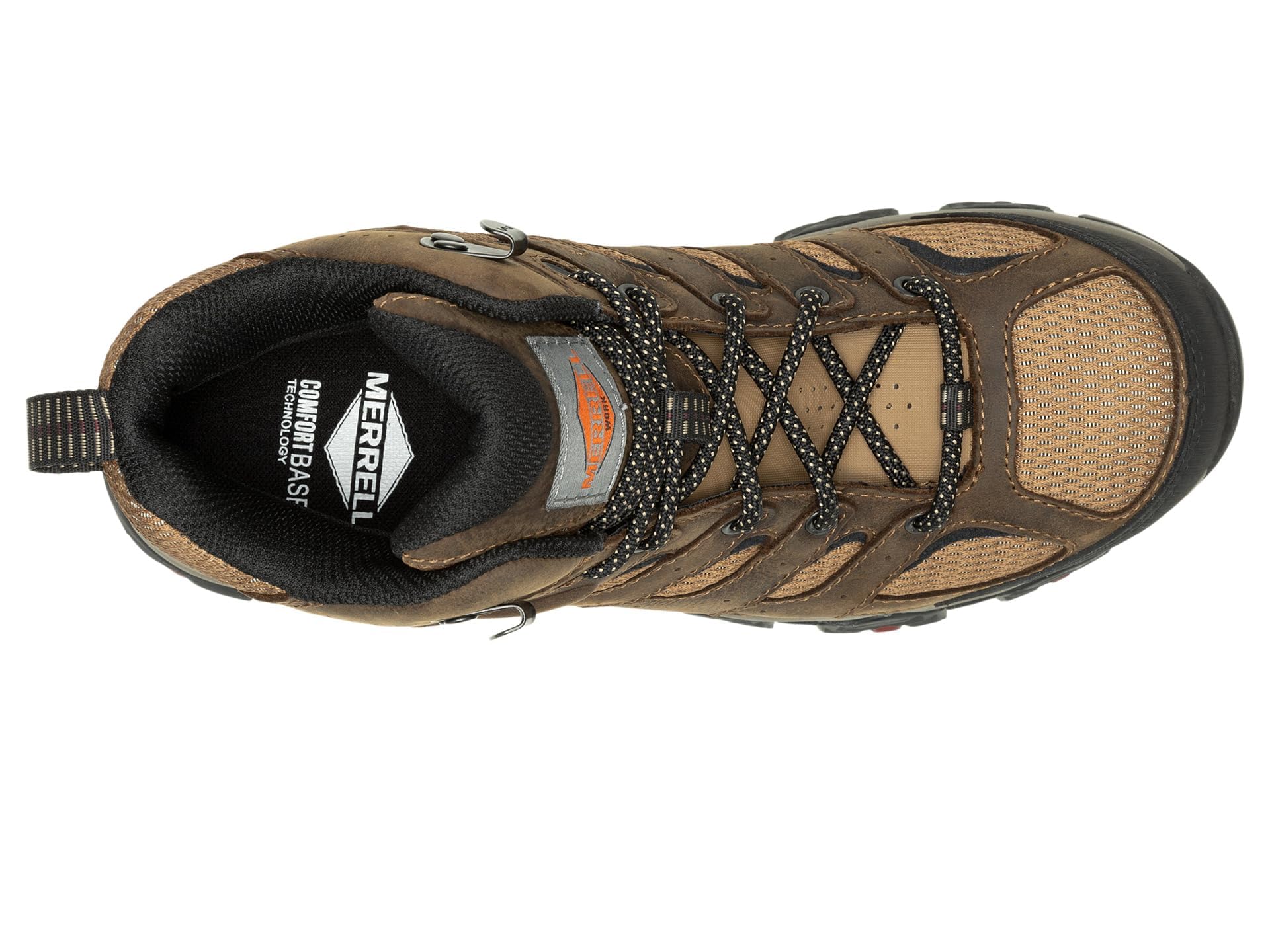 Merrell Women's Moab Vertex 2 Mid Carbon Fiber Hiking Boots - Lightweight & Durable Outdoor Footwear for Trail Running, Backpacking & Mountain Climbing