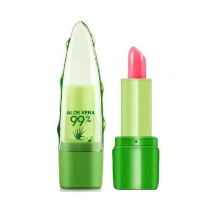Color Changing Lip Balm Pack of 1 - Moisturizing & Tints Lips Pink - Perfect for Daily Hydration, Makeup Looks & Gift Giving