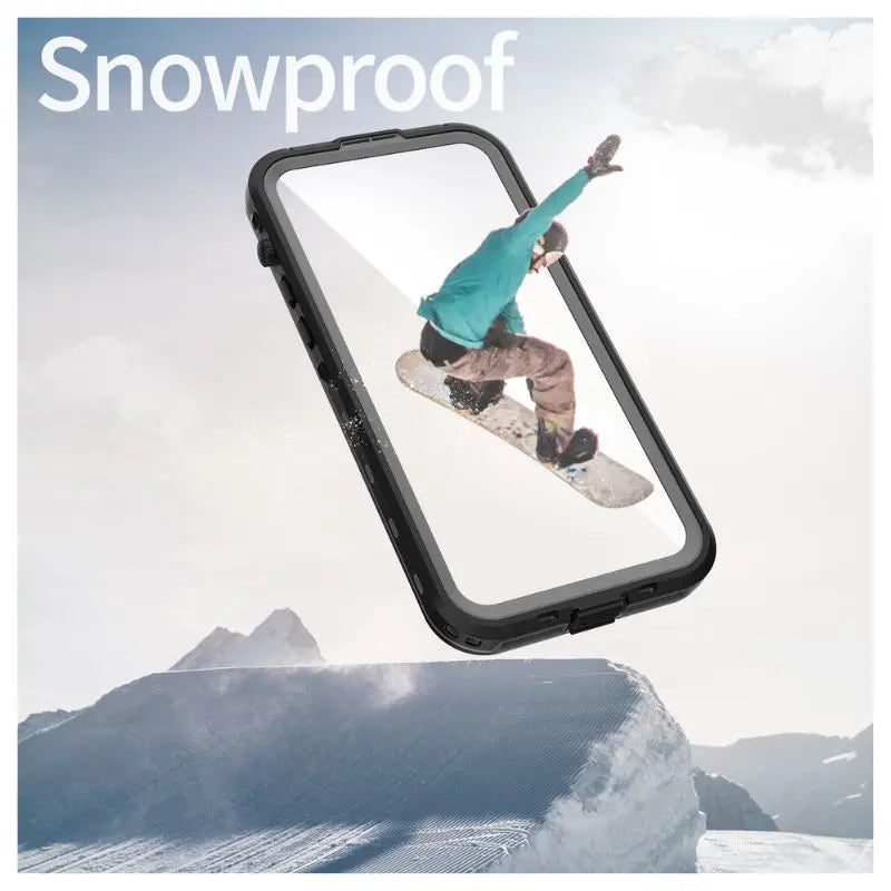 Waterproof iPhone Cases for Apple iPhone 7/8/X/11/12/13/14 Pro Max - Shockproof & Dustproof Protective Cover for Swimming, Hiking & Outdoor Activities