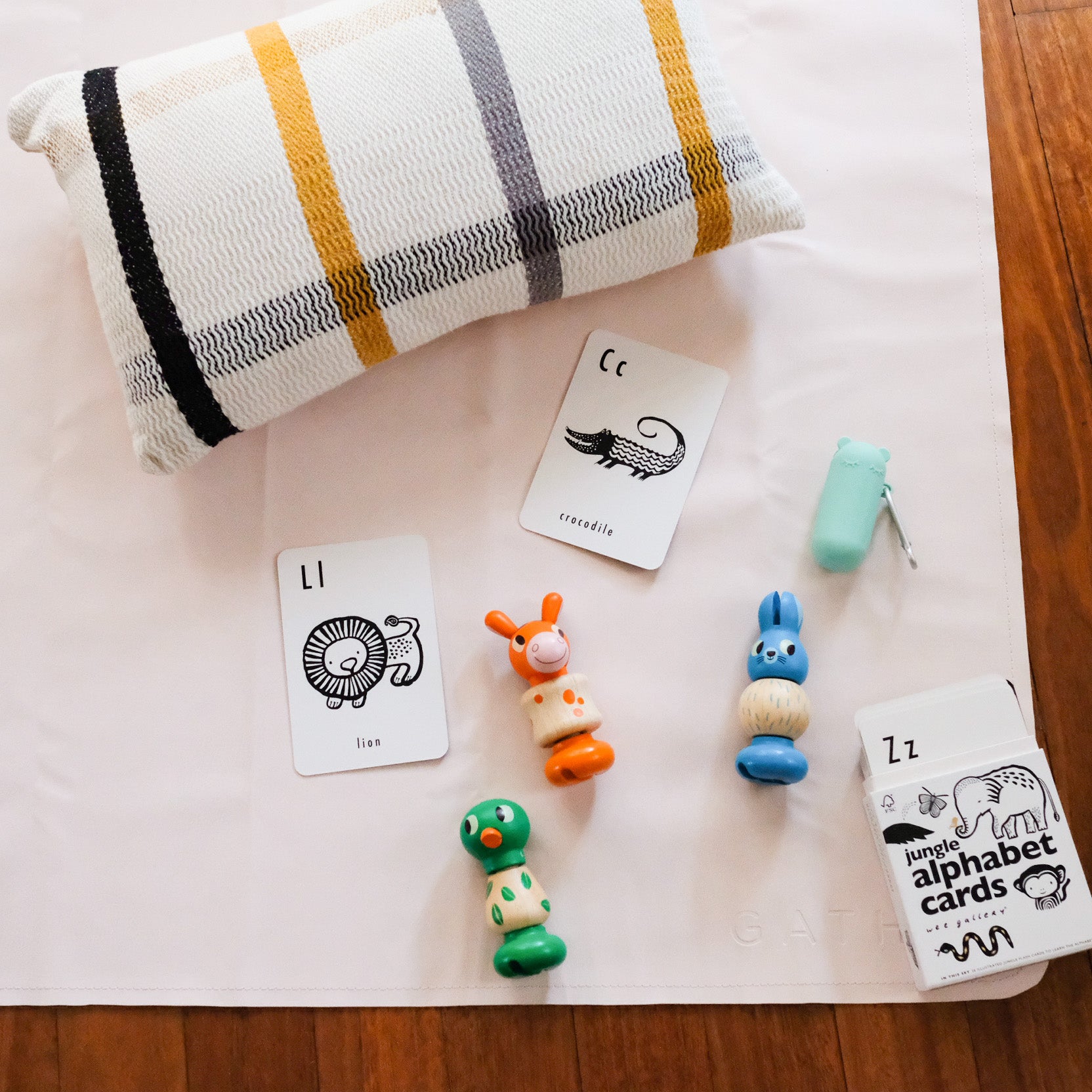 Gathre Mini Chiffon Mat - Waterproof & Stylish Play Mat for Kids, Picnics, and Outdoor Activities | Perfect for Home, Beach, and Travel Use