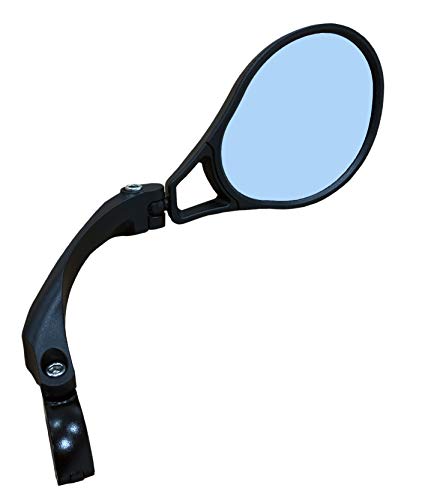 Right Side Handlebar Fitting, Blue Glass