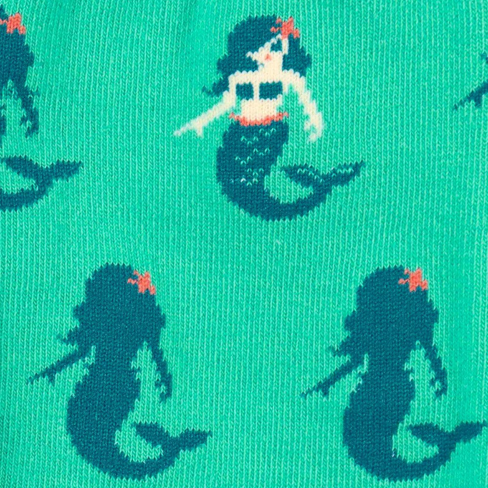 Sock It To Me Crew Women's Socks - Princess of The Sea Design | Comfortable & Fun Novelty Socks for Everyday Wear, Gifts & Cosplay