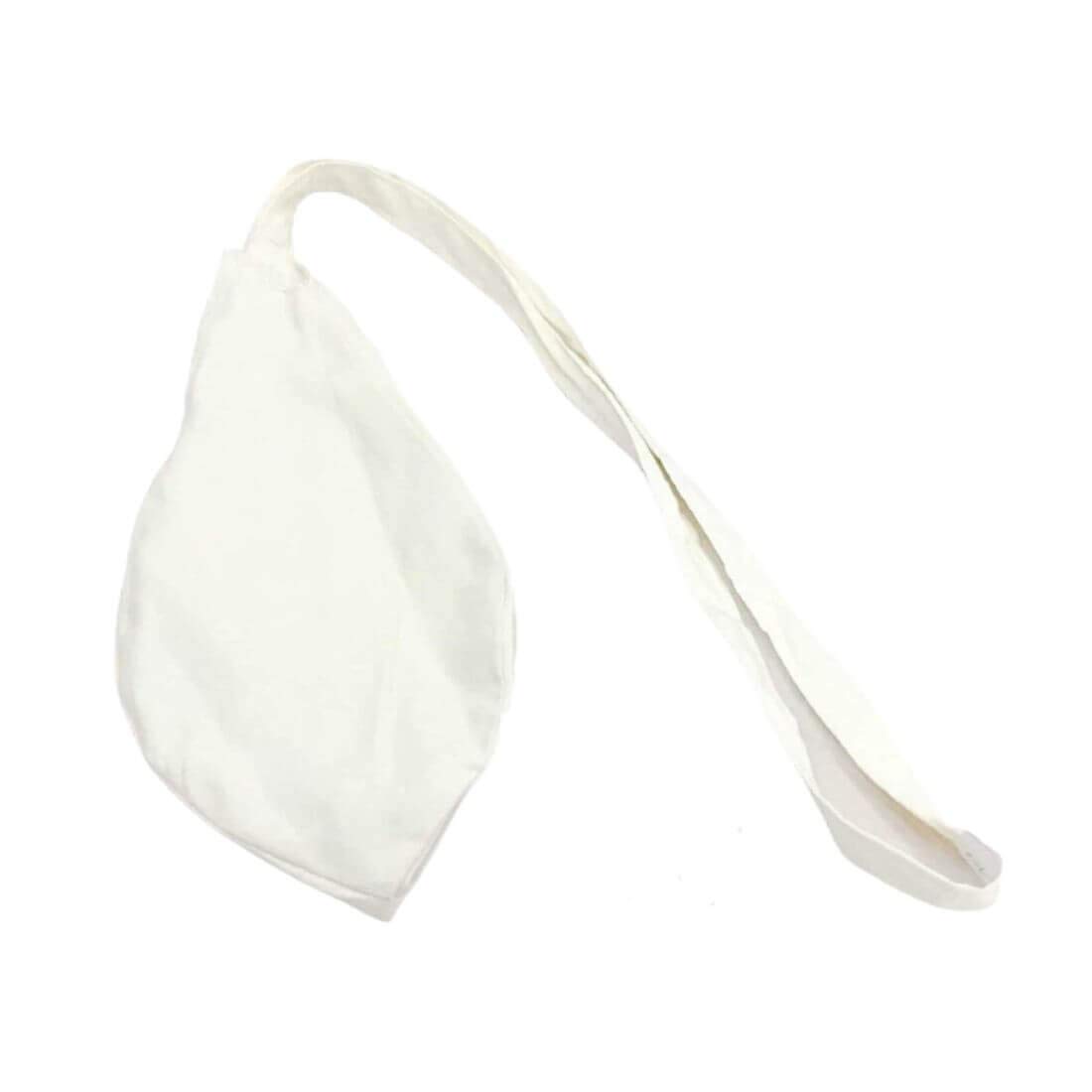 MAYAPURI Pure White Japa Mala Bag | Pack of 2 Meditation Beads Pouches for Prayer & Yoga | Spiritual Accessories for Mindful Practice & Travel
