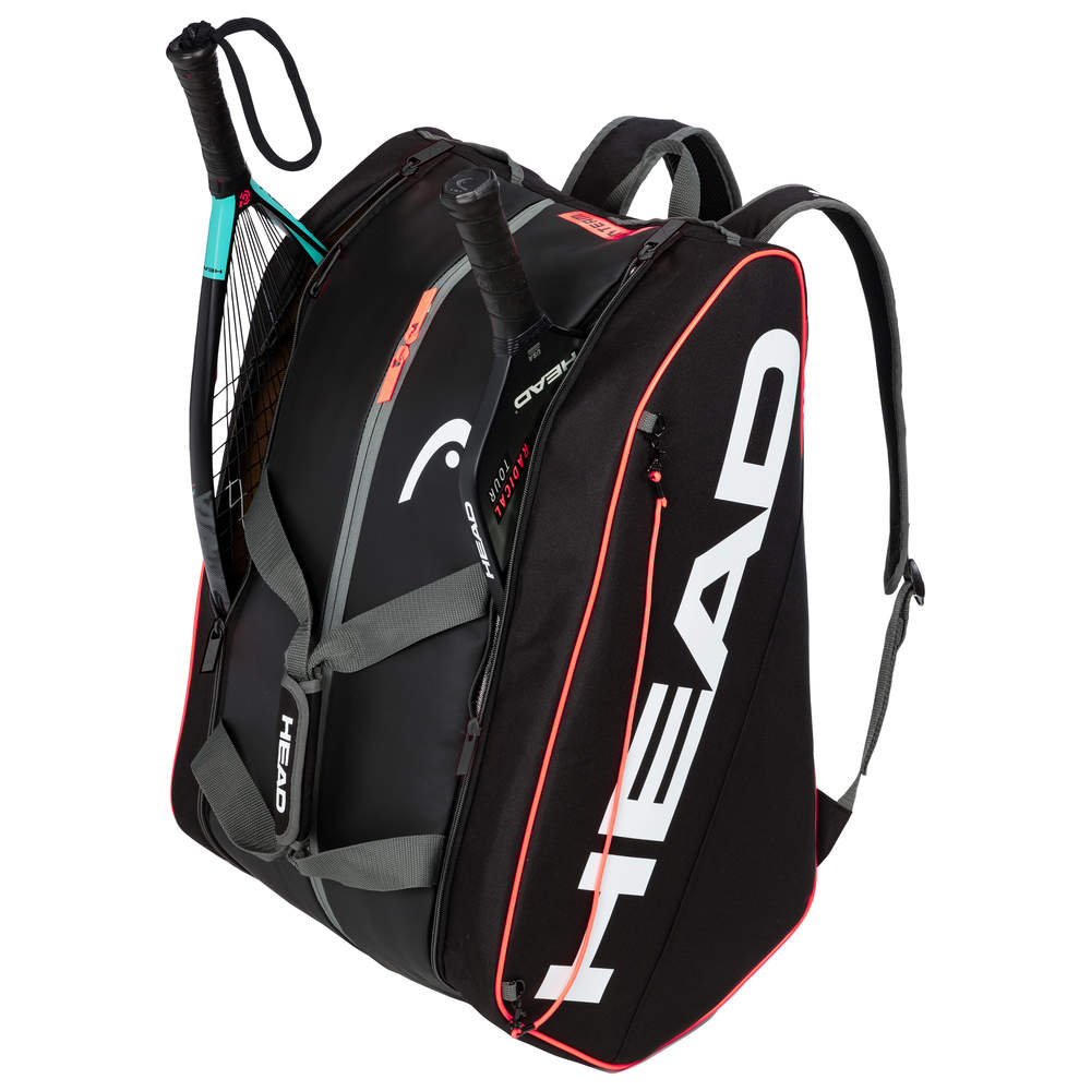 Head Tour Supercombi Pickleball Bag - Premium Paddle & Gear Storage for Men & Women - Perfect for Tournaments, Practice & Travel
