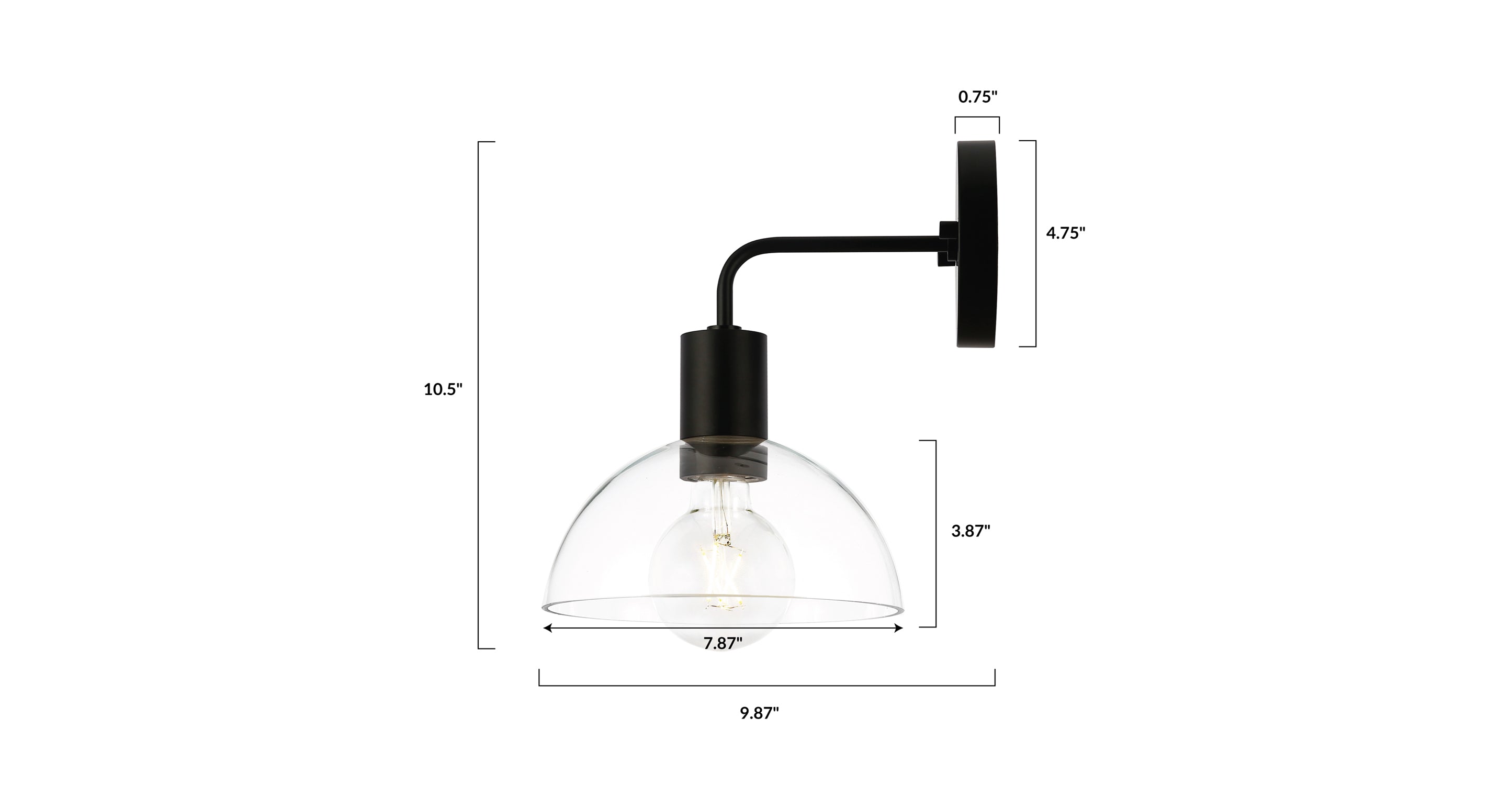 Coubra Wall Sconce - Modern LED Wall Light Fixture for Bedroom, Living Room & Hallway | Dimmable Indoor Lighting with Adjustable Arms | Easy Installation Home Decor