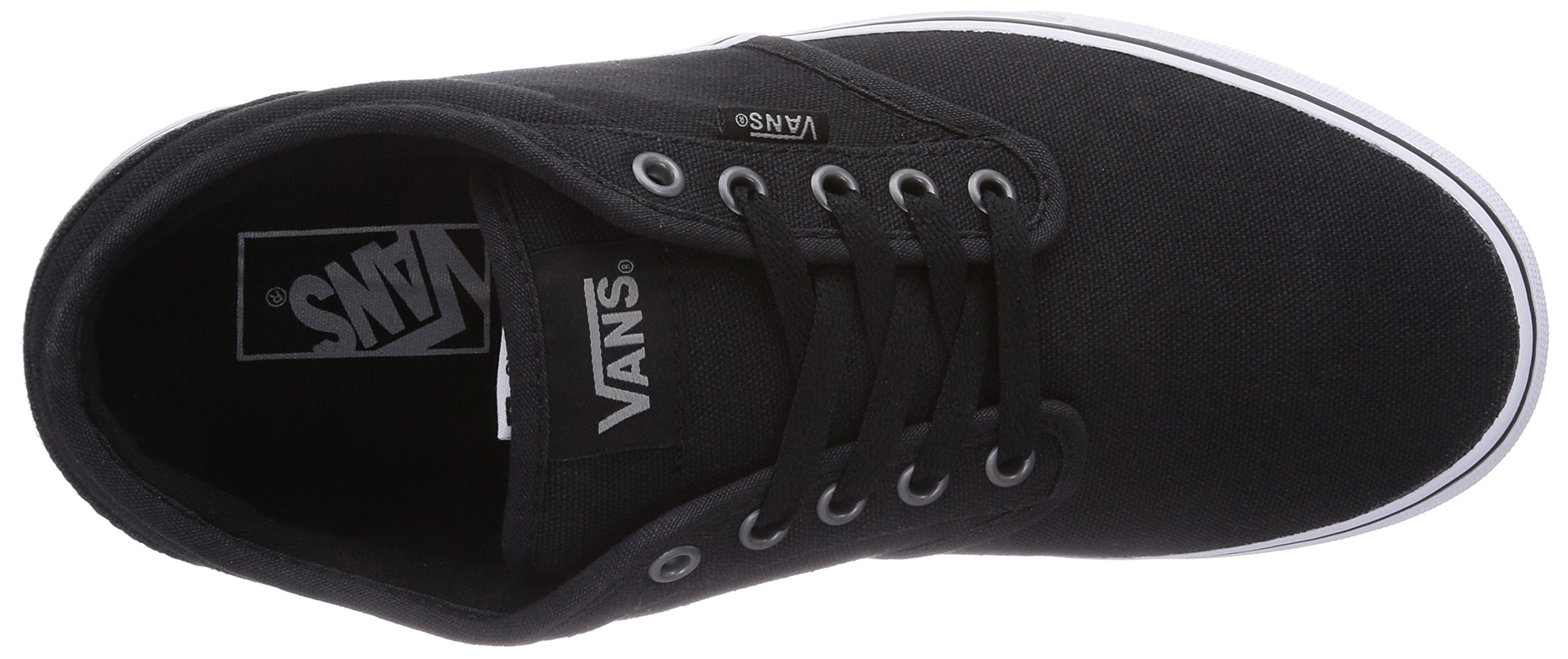 Vans Men's Atwood Canvas Trainers Sneaker - Classic Low-Top Lace-Up Shoes for Casual Wear & Skateboarding | Comfortable & Durable Everyday Sneakers for Men