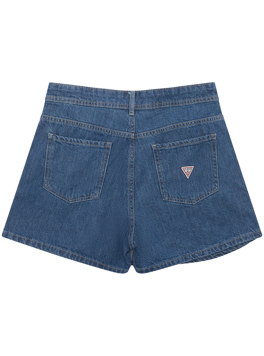 Blue Rigid Denim Skort for Women & Girls (Size 7-16) - Perfect for School, Casual Outfits and Summer Fashion