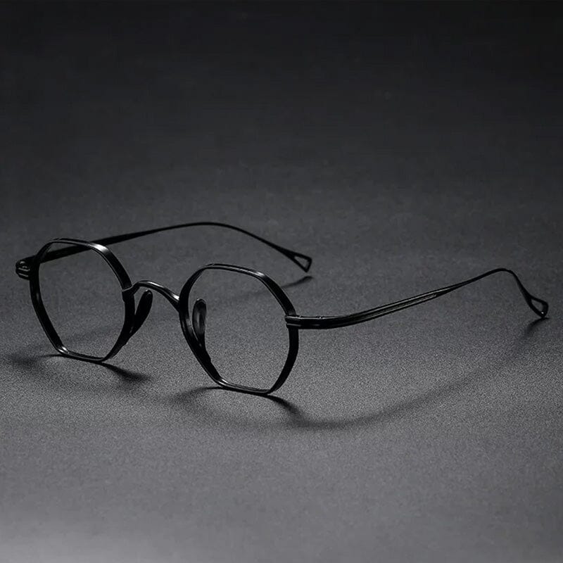 Monroe Titanium Round Eyeglass Frames - Lightweight & Durable for Men & Women | Perfect for Reading, Driving & Fashion Accessories