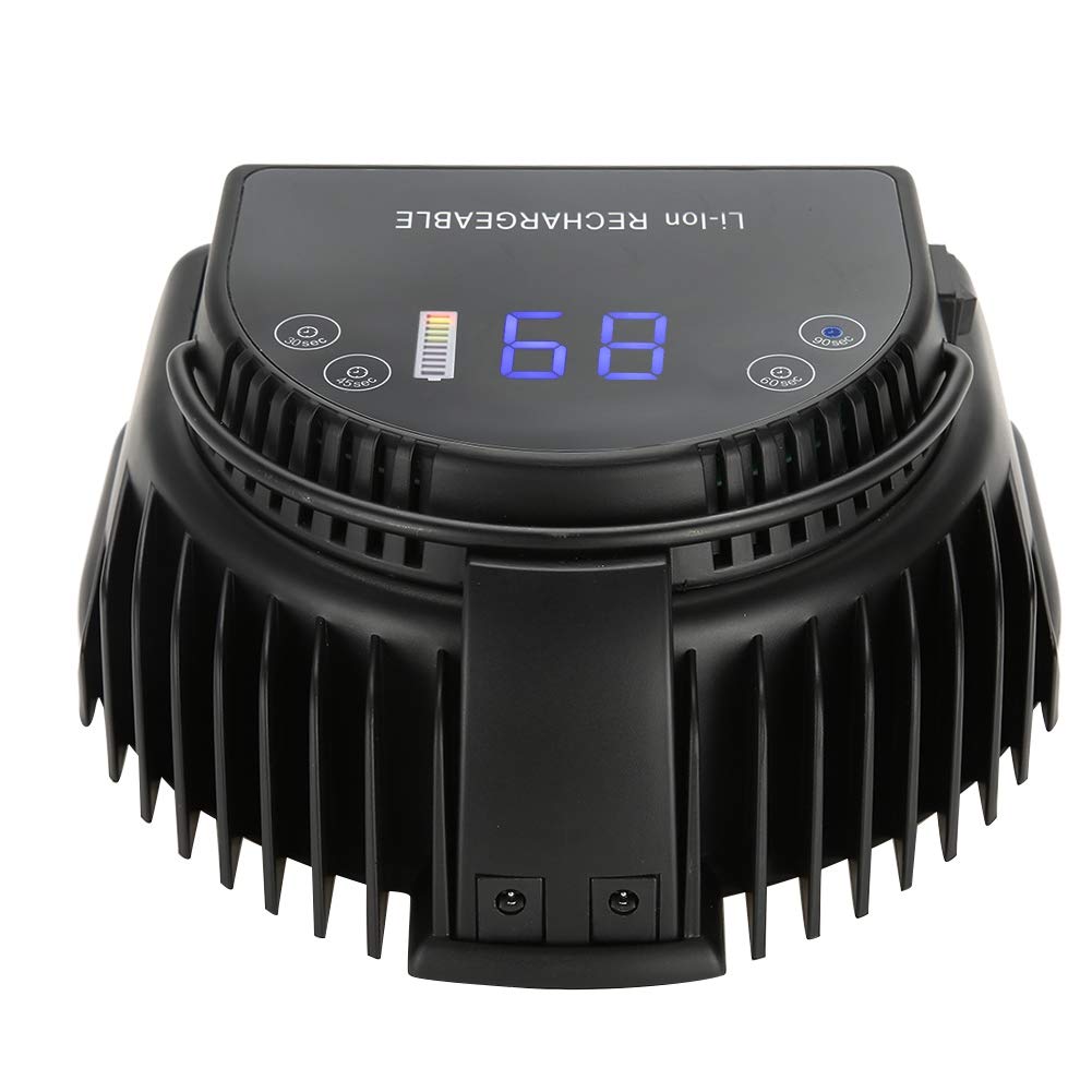 64W Smart LED Nail Lamp with LCD Screen - Professional Nail Dryer Machine for Gel Polish Curing, Home & Salon Use | Fast Drying for Manicures & Pedicures