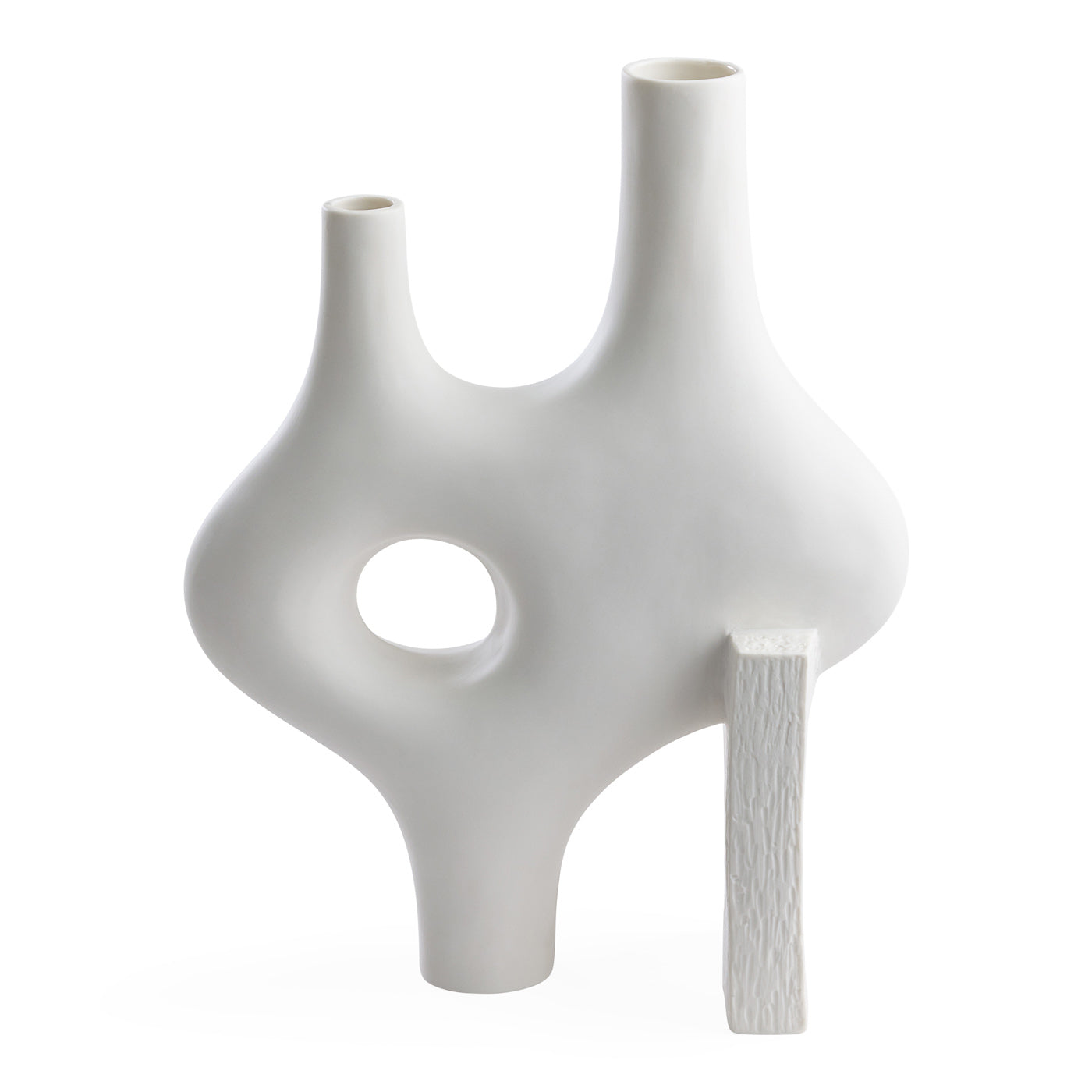 Paradox XL Vase - Large Modern Ceramic Flower Vase for Home Decor, Wedding Centerpieces & Office Desk Decorations