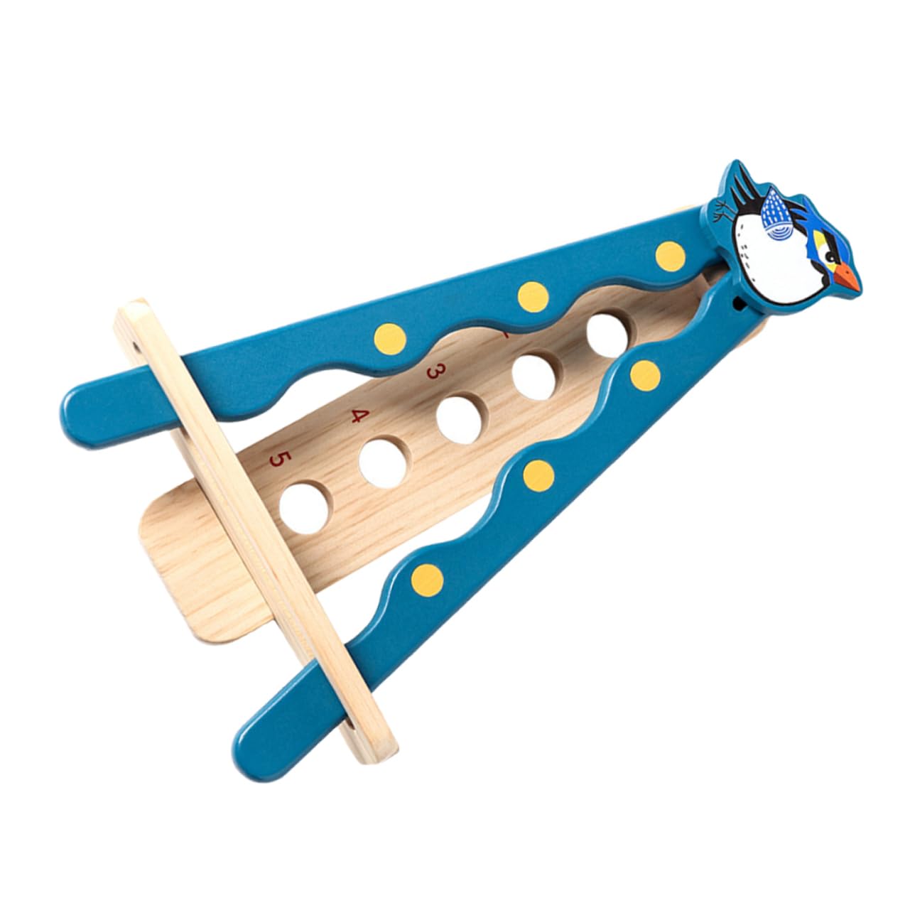 Montessori Wooden Climbing Ball Hammering Toy - Educational Building & Pounding Game for Kids - Interactive Preschool Learning Toy for Fine Motor Skills Development - Perfect for Classroom, Playroom & Home Learning Activities