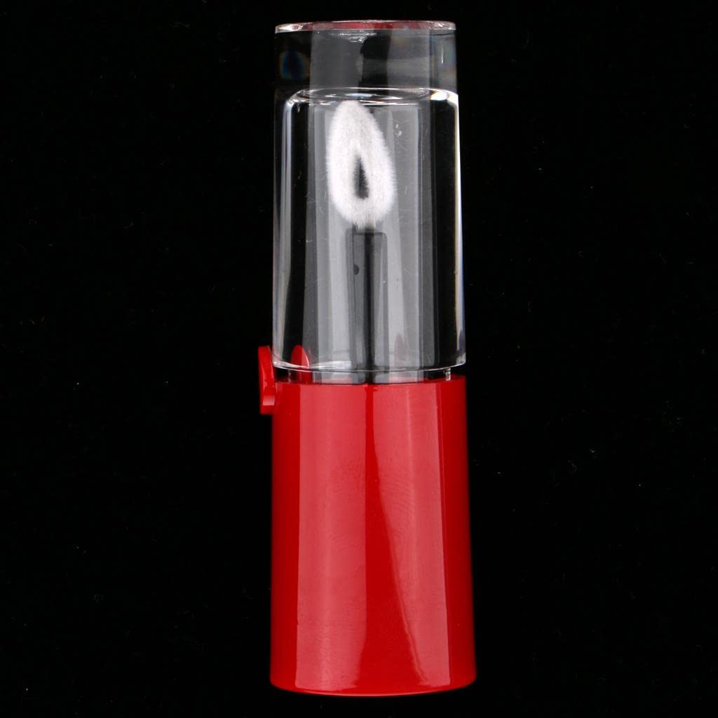 2x 5ML Empty Lip Gloss Tubes with Brush - DIY Lipstick Containers for Makeup Artists & Beauty Enthusiasts - Perfect for Custom Lip Gloss, Lip Balm & Cosmetic Storage