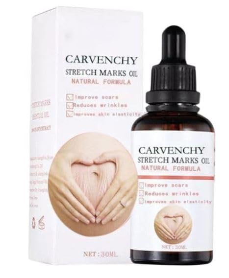 Ramley Stretch Marks Oil for Women - 30ML | Pregnancy Safe, Deep Moisturizing & Skin Repair for Radiant Look | Perfect for Pre & Postpartum Care, Daily Hydration & Stretch Mark Prevention
