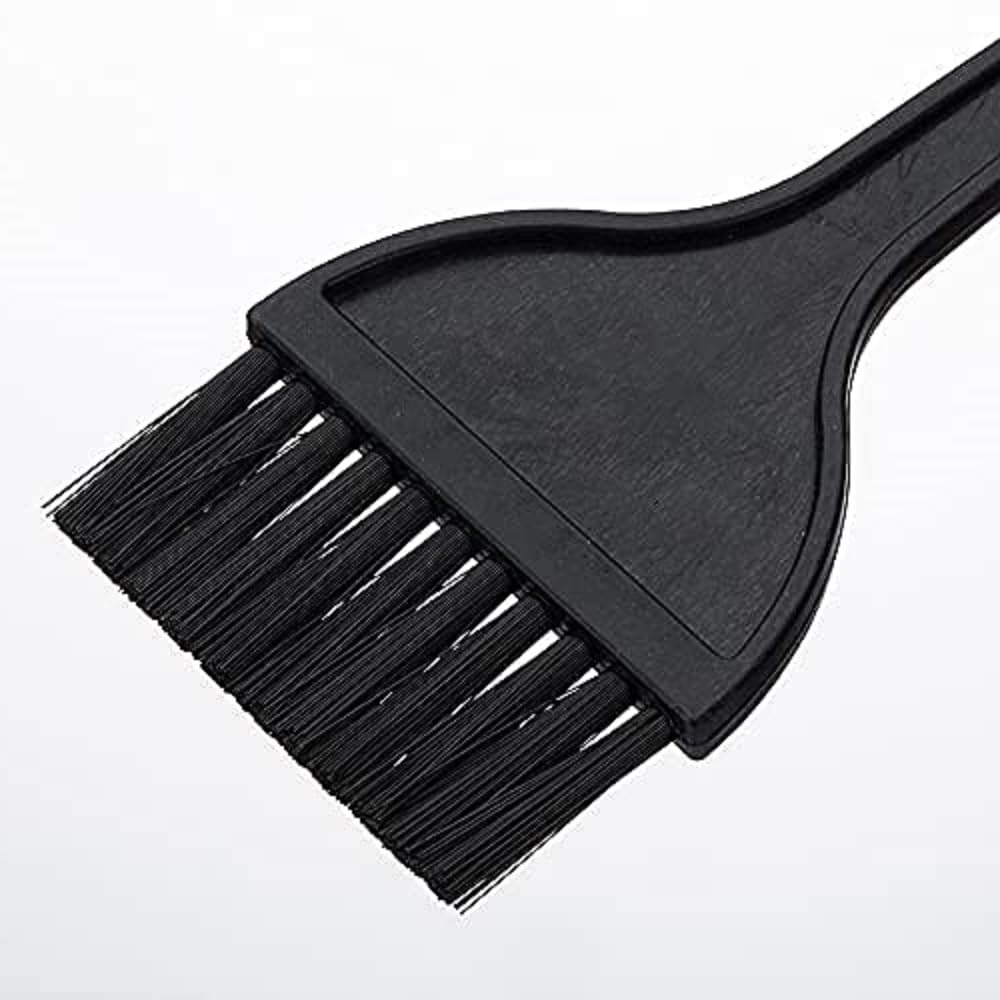 ZAUKY 1PC Professional Wide Hair Dye Brush with Long Tail - Salon Quality Hair Coloring Applicator for Women & Men (Black) - Perfect for Ombre, Highlights & Root Touch-Ups at Home