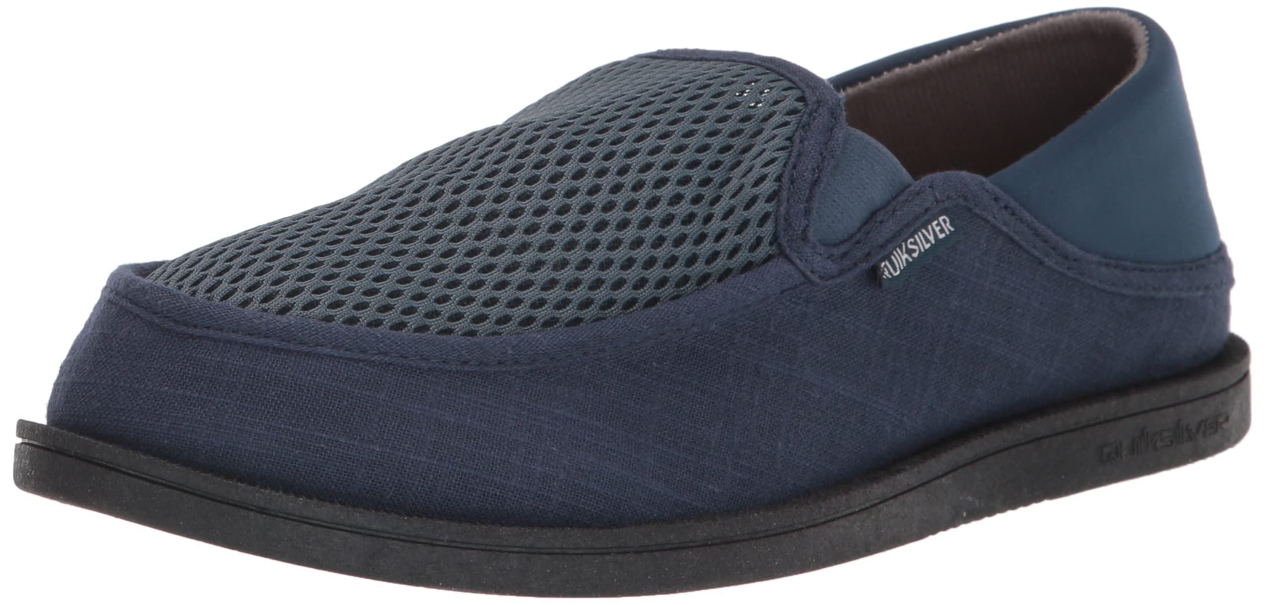 Quiksilver Men's Surf Checker Low Top Casual Shoes - Lightweight Boat Shoes for Surfing, Beach & Everyday Wear