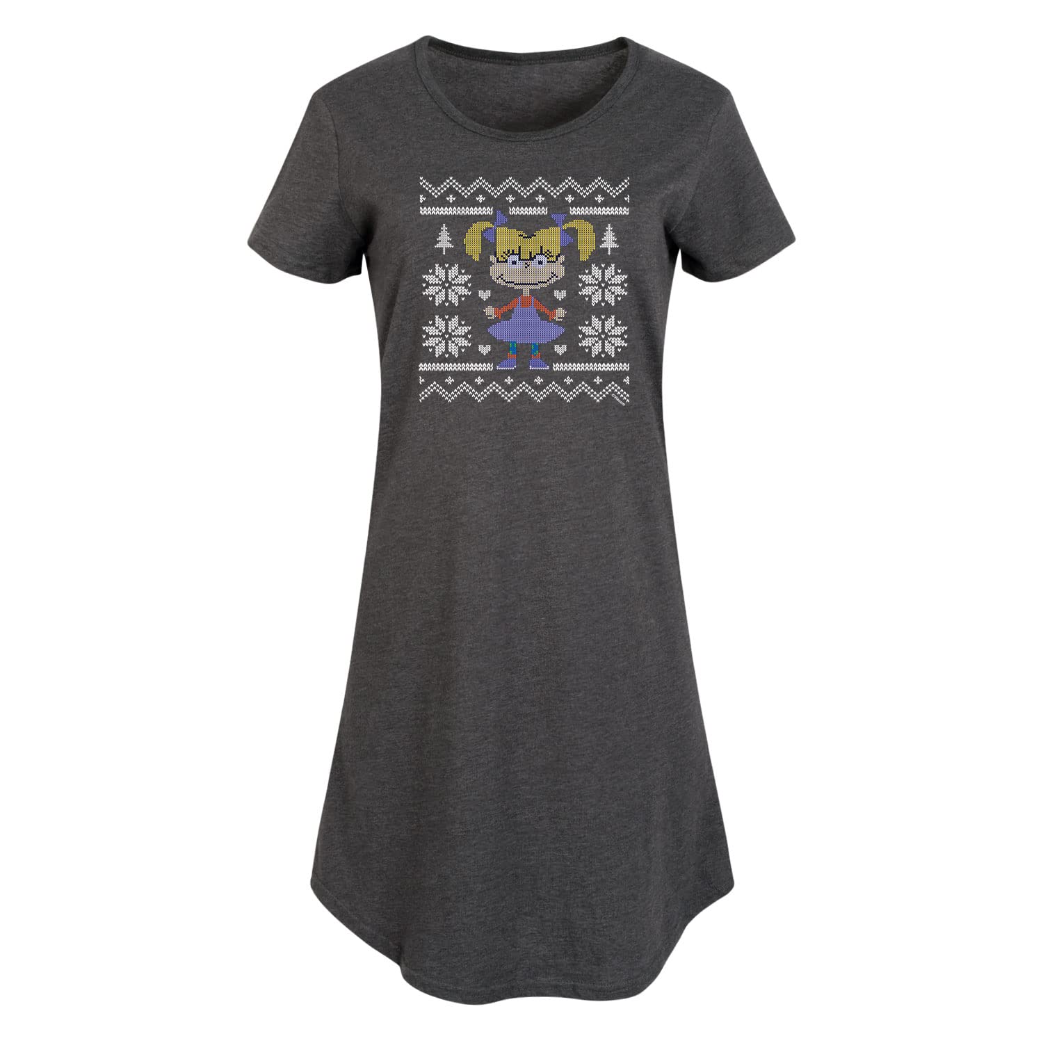HYBRID APPAREL Rugrats Women's Christmas Holiday Dress - Cute Cartoon Character Party Outfit for Holiday Gatherings, Family Photos & Festive Celebrations