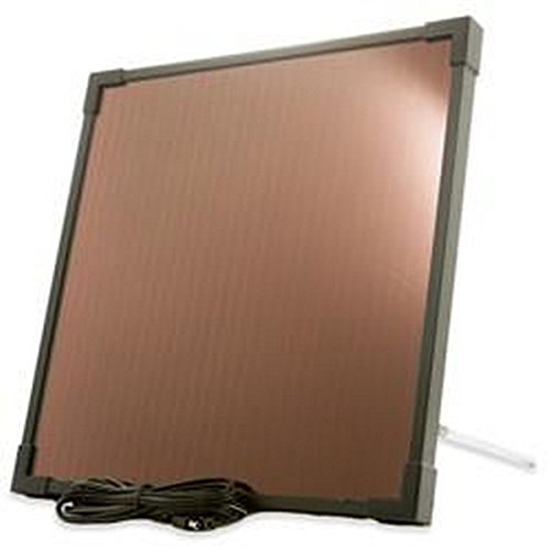 Wirthco 5 Watt RV Trailer Battery Charger - Amorphous Solar Panel Kit for Off-Grid Camping & Boondocking Power Supply