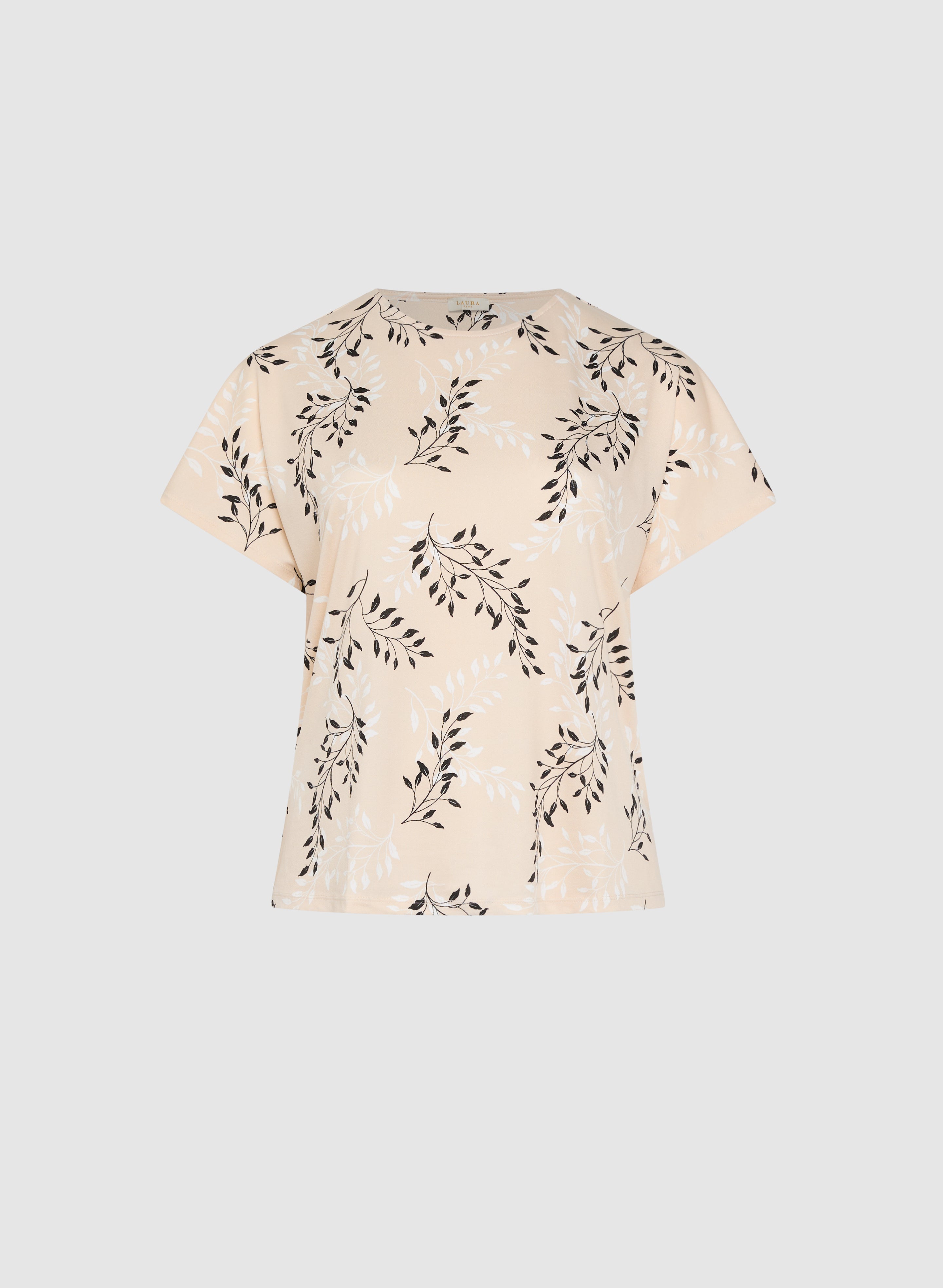 Floral Drop Shoulder Top for Women - Boho Chic Blouse with Loose Fit & Floral Print - Perfect for Summer Outfits, Beach Vacations & Casual Dates