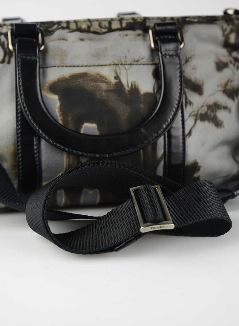 Prada Limited Edition Fabric Handbag for Women | Luxury Designer Tote Bag | Perfect for Work, Travel & Everyday Use