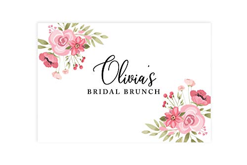 Pink Floral Bridal Brunch