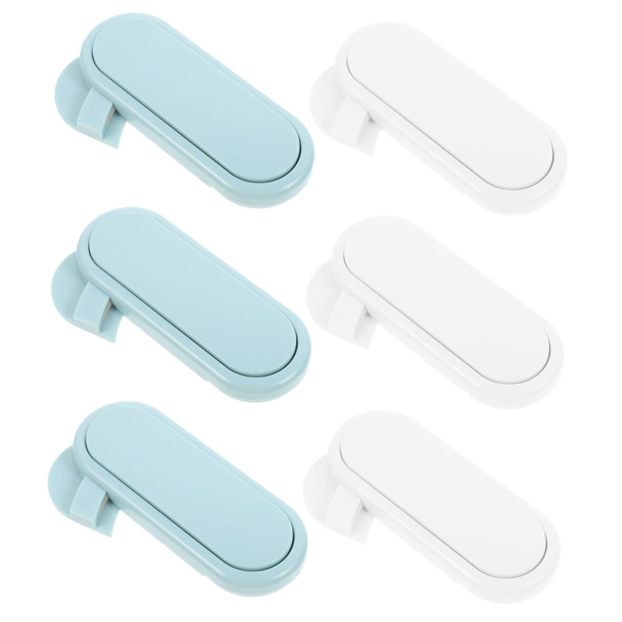 Totority 18-Piece Child Safety Cabinet Locks - ABS Plastic Baby Proofing Locks for Cabinets, Cupboards, Fridges & Drawers - Secure Your Home & Protect Kids from Hazards (Perfect for Kitchens, Bathrooms & Nursery Safety)